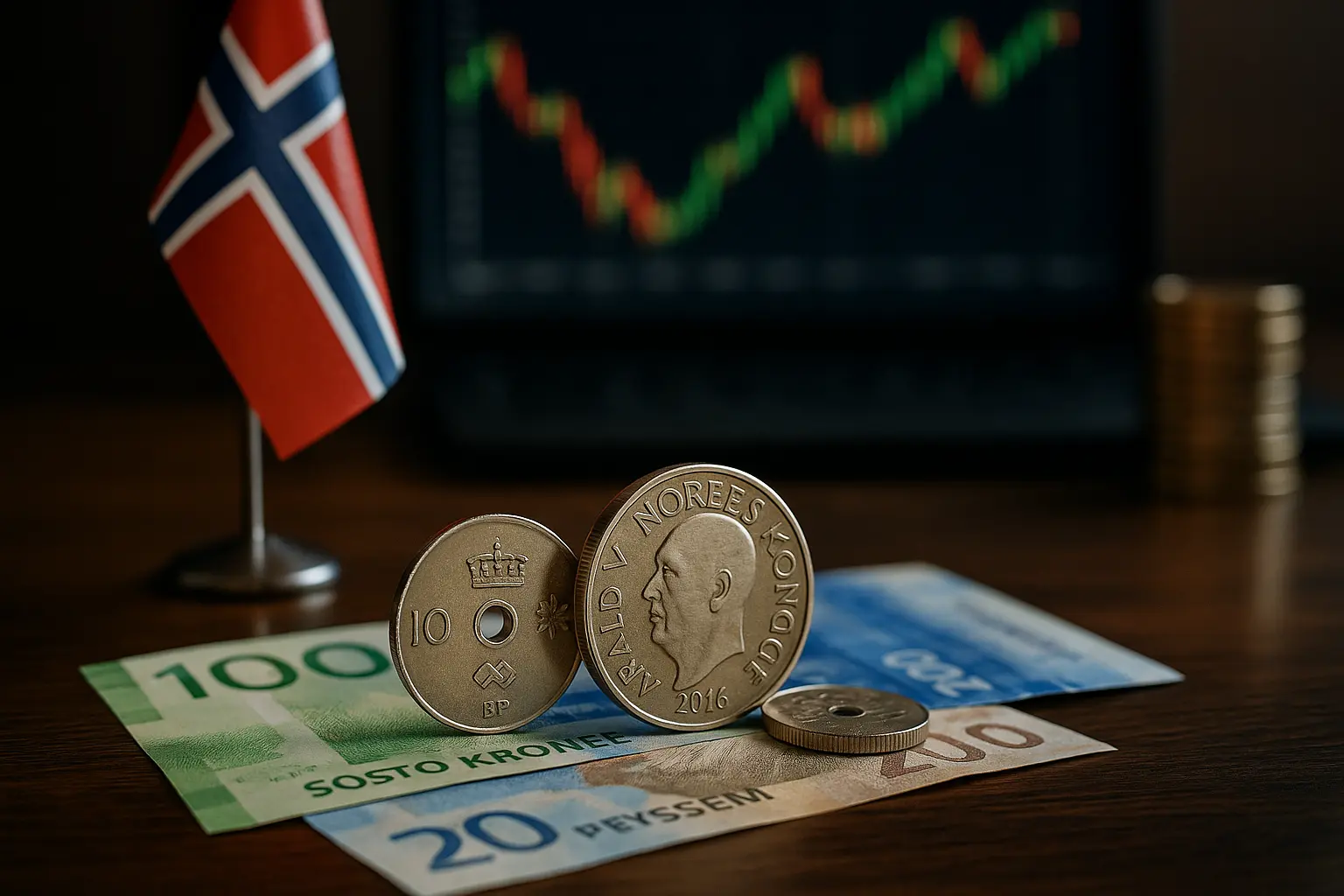 Norges krona stärks – investeringarna ökar