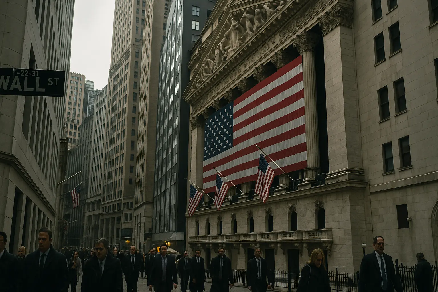 Wall Street oroar sig för miljardförluster efter konkurs