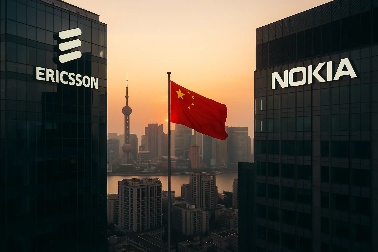 Existentiellt hot mot Ericsson och Nokia i Kina
