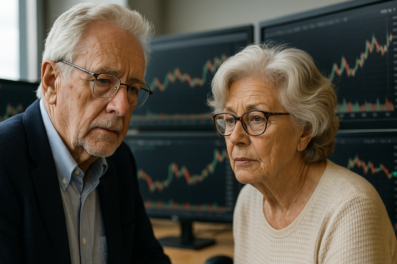 Äldre vägrar följa klassiskt råd och gasar vidare på börsen