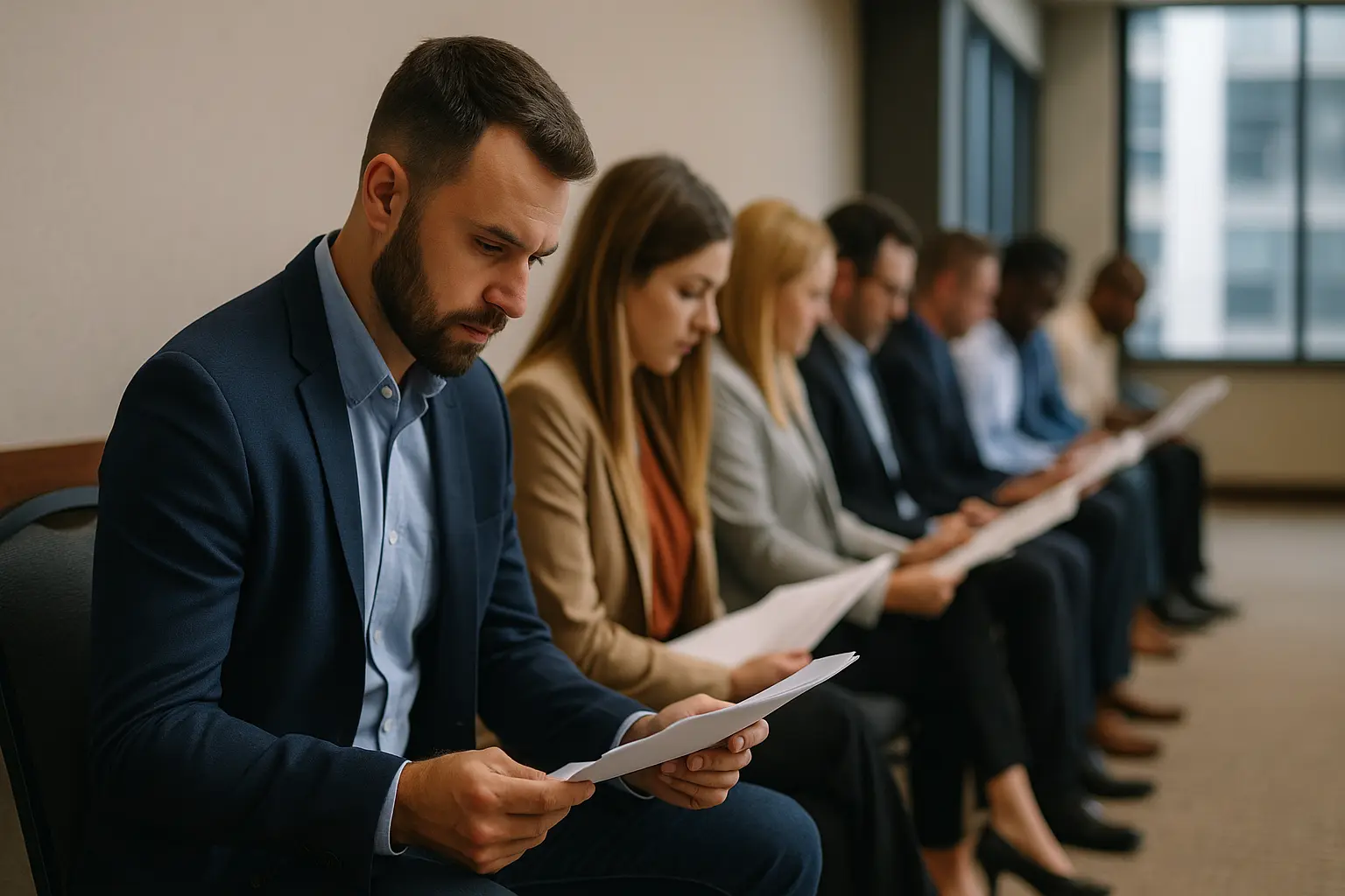 Arbetskraft höst 2025 visar växande jobbsökande när ekonomin bromsar