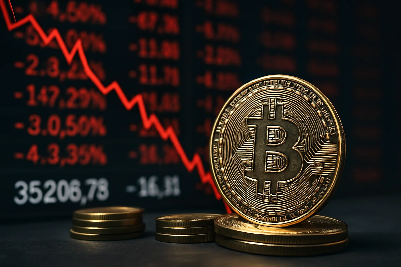 Bitcoin-ras – kan dra med sig börsen