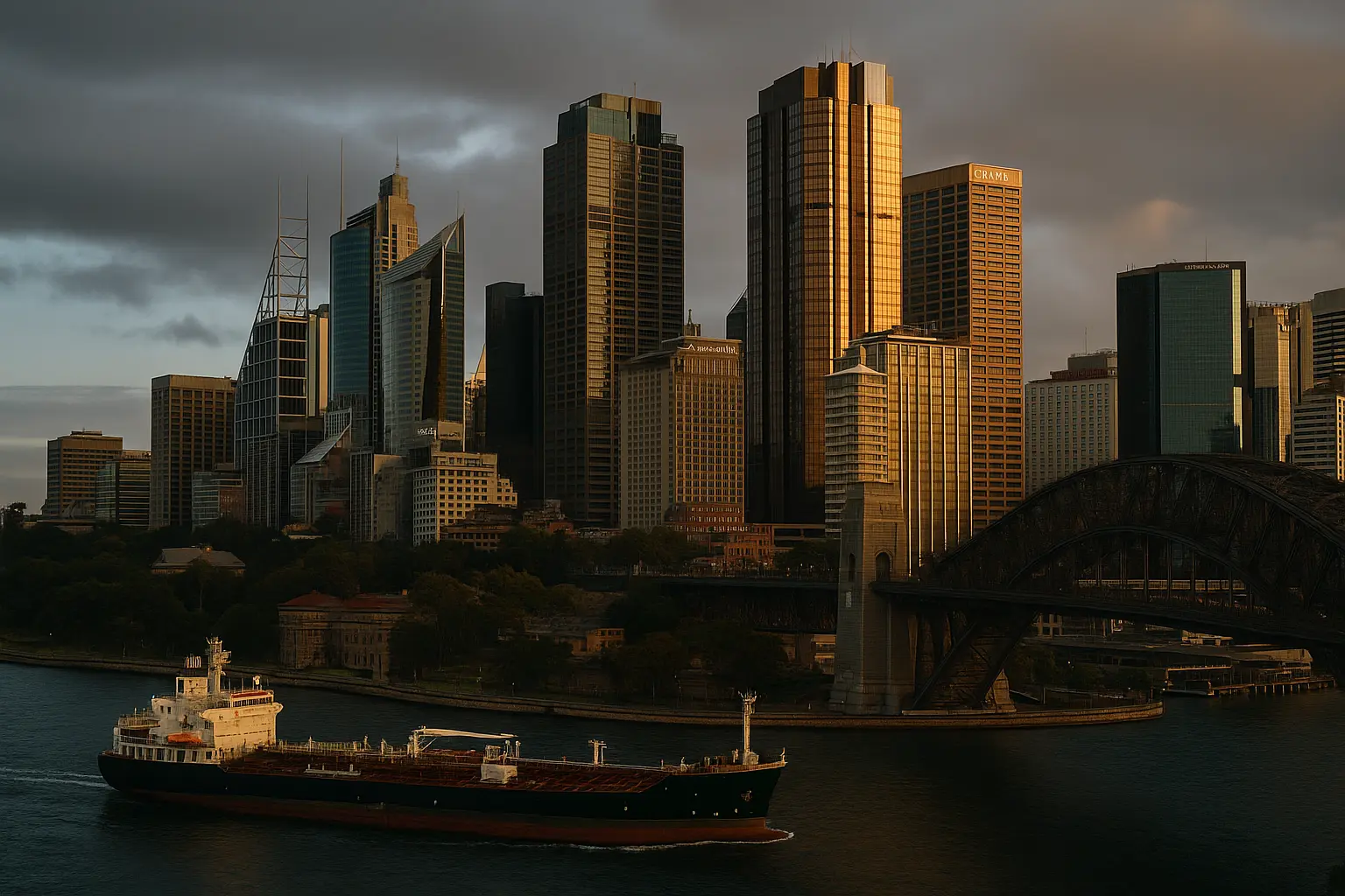 Blockhandel gör Australien finansiellt sårbart