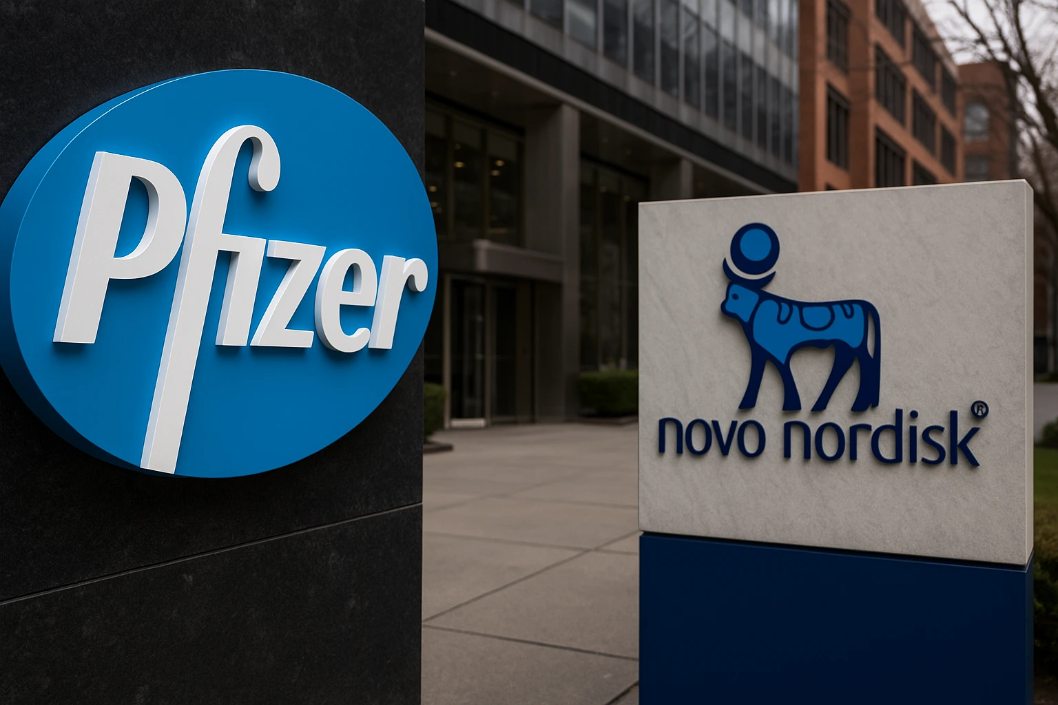 Novo Nordisk tappar budstrid mot Pfizer om Metsera