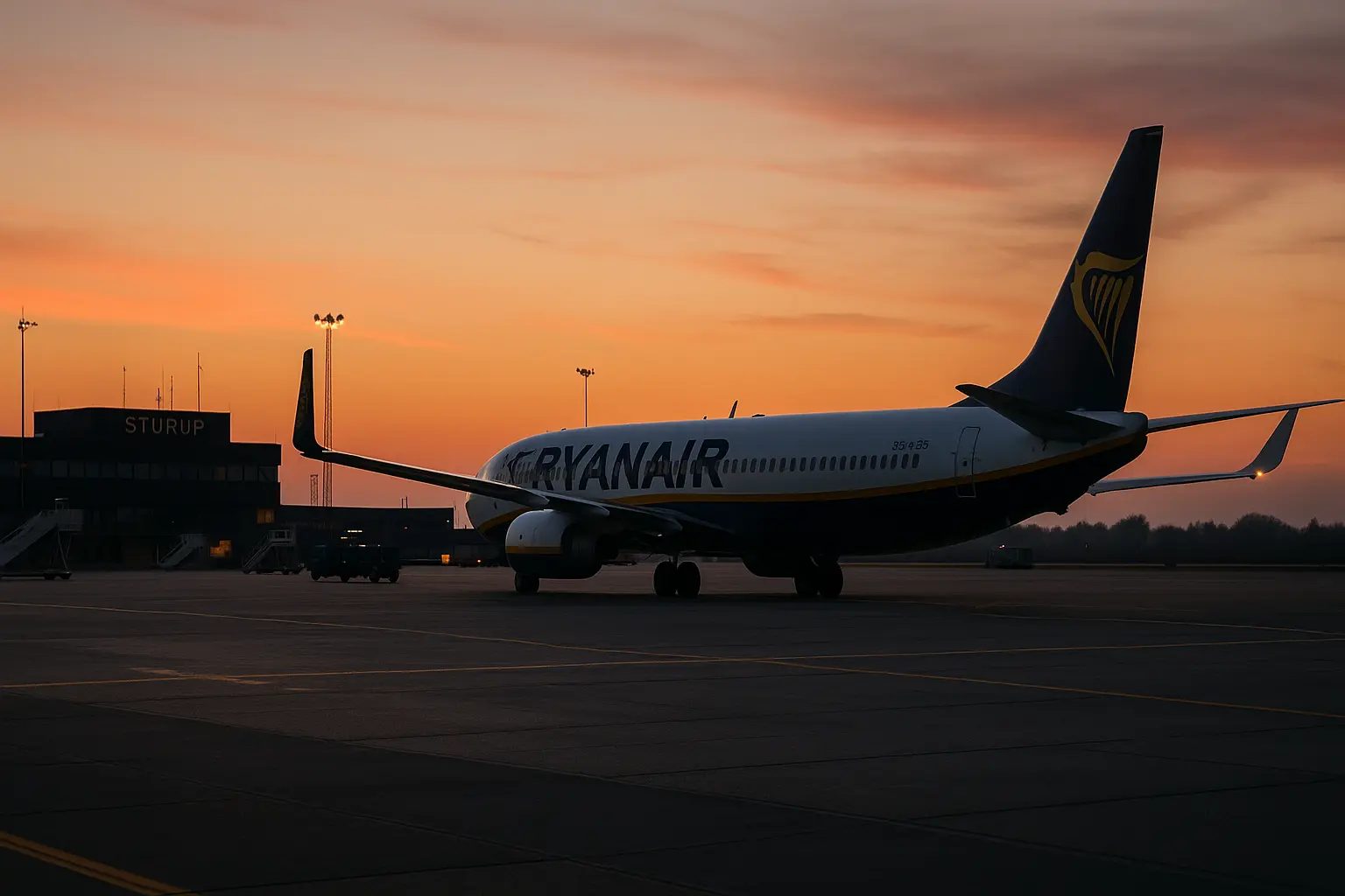 Ryanair Sturup satsning trots branschens reträtt