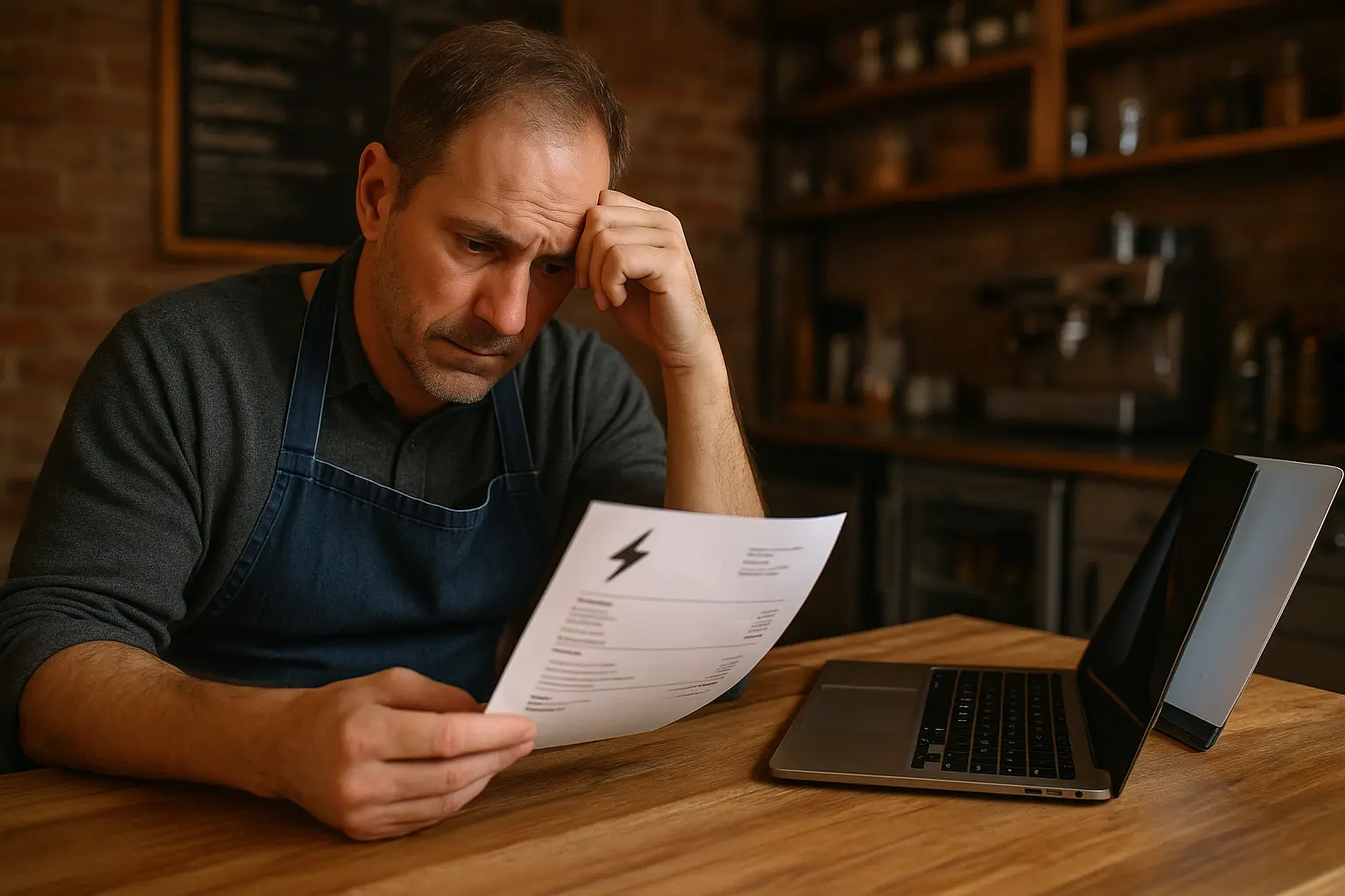 Var femte småföretagare hotas av elräkningen