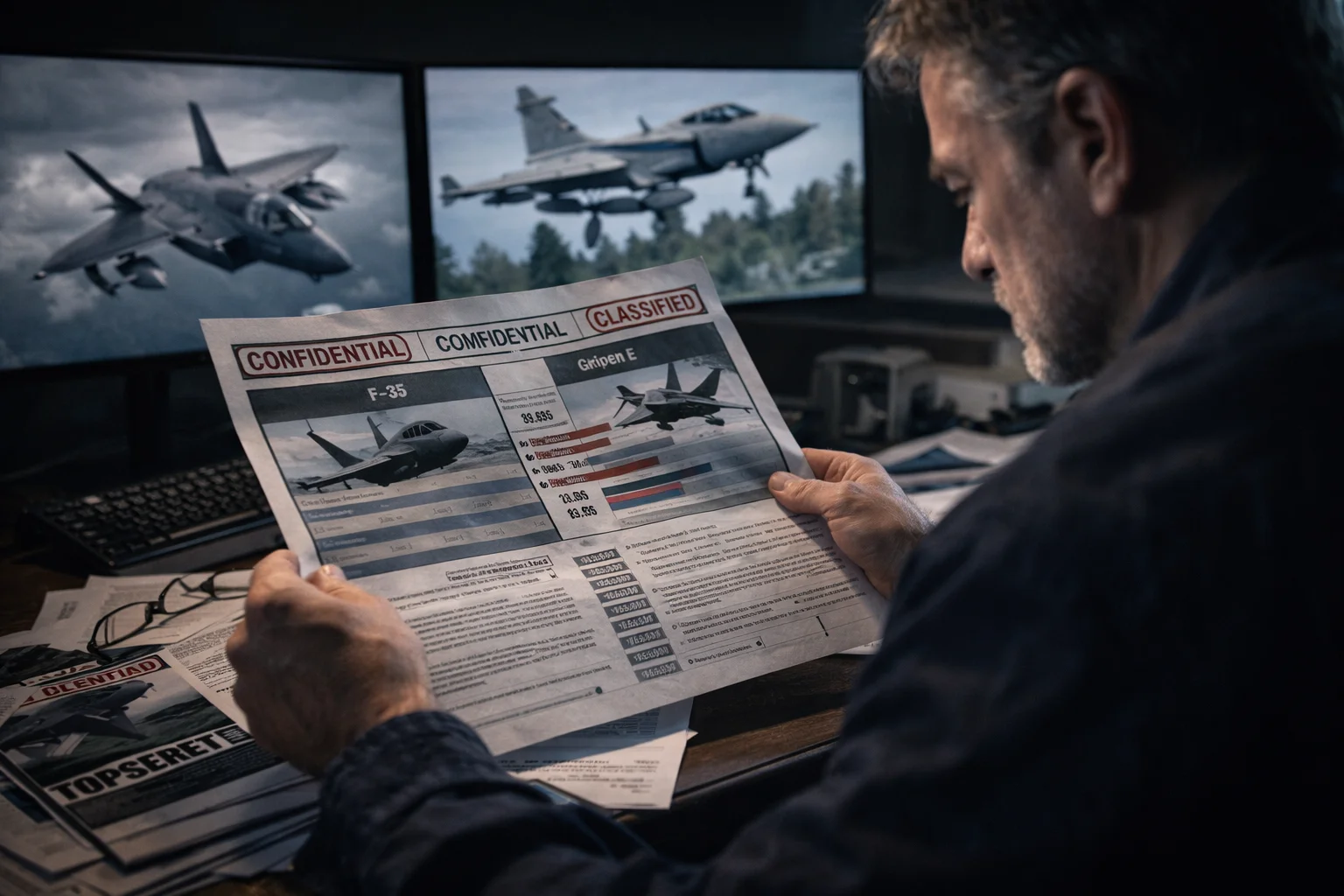 Gripen-expert: Läckt rapport luktar beställningsjobb