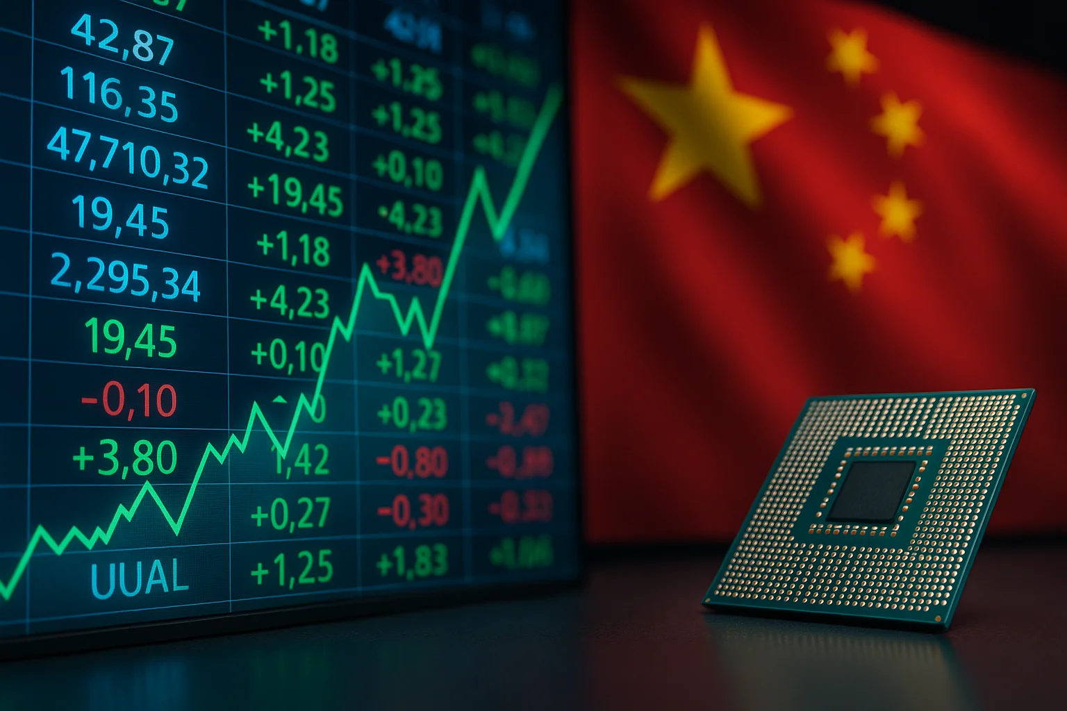 Kinas Nvidia rusar i dramatisk börsdebut och skapar ny teknikvåg