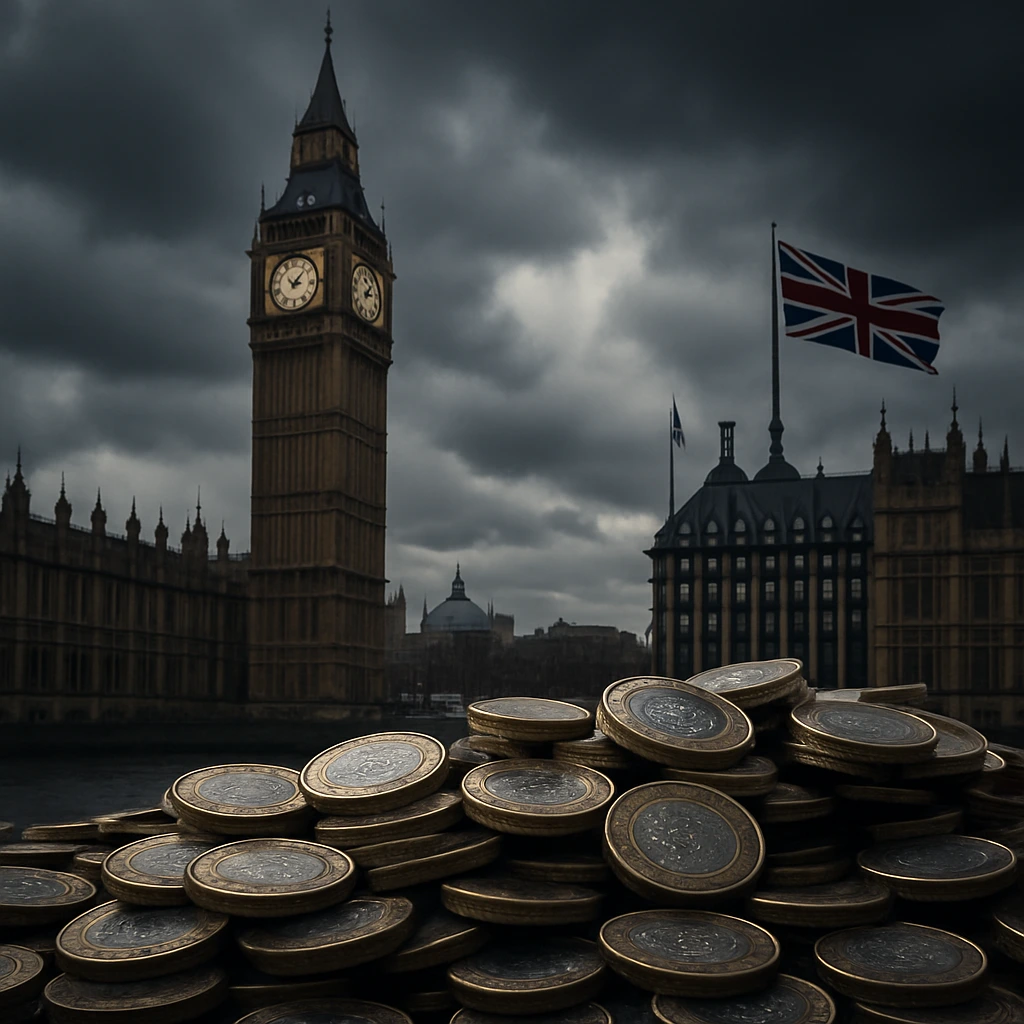 Storbritannien skuldkris hotar ekonomin