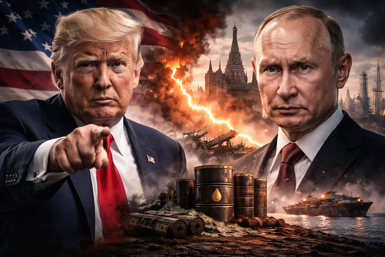 Trump redo att straffa Putin om han säger nej