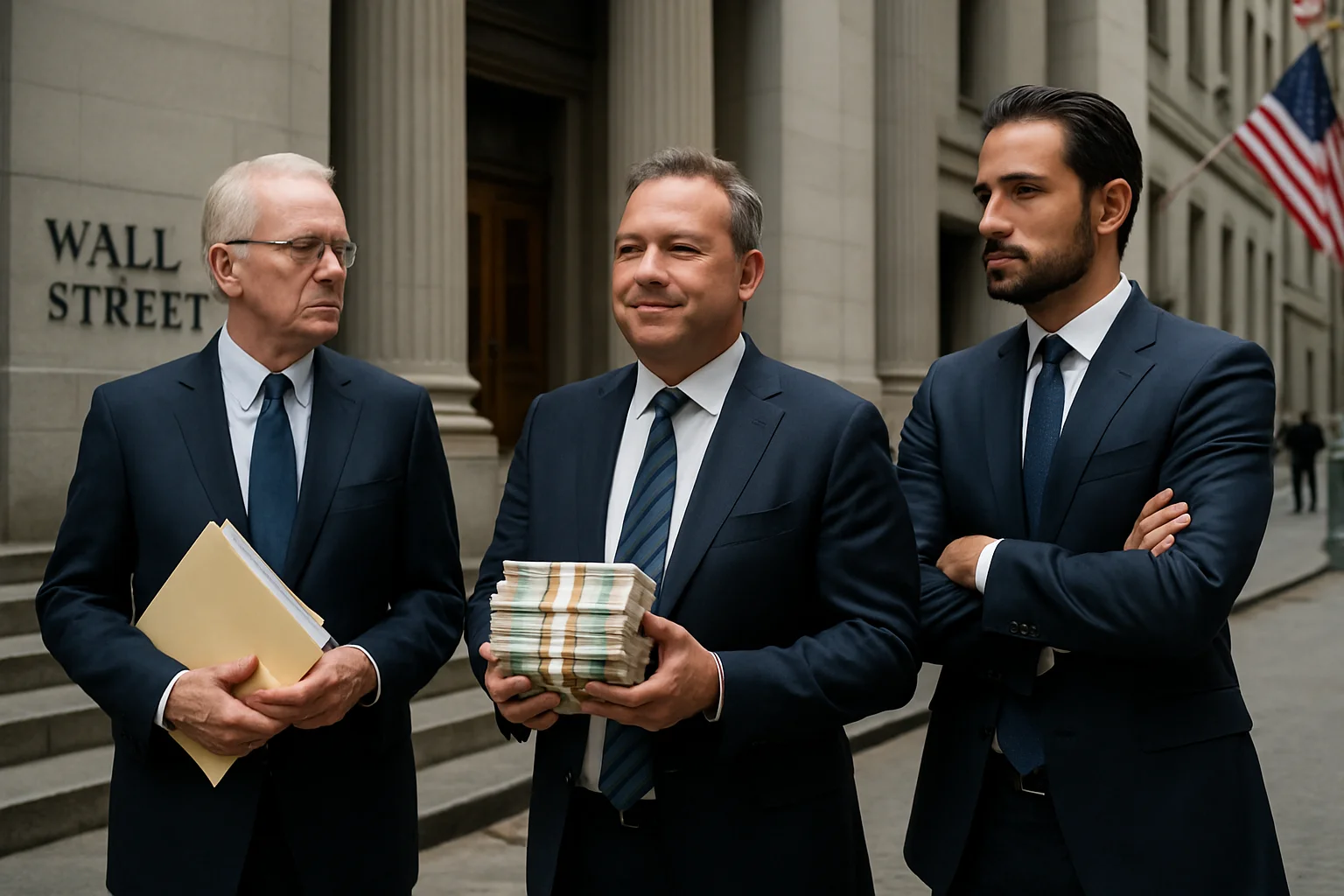 Wall Street jätteskonkurs avslöjar hur investerare tjänade stora pengar