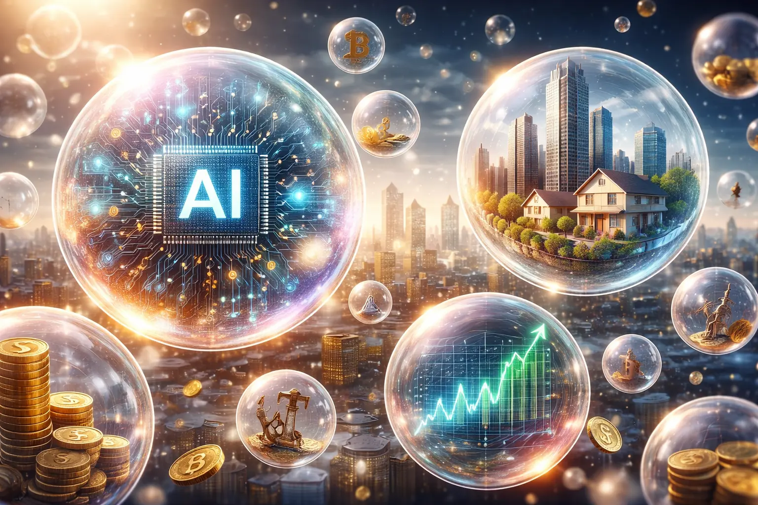 Marknadsbubblor finns överallt – inte bara inom AI