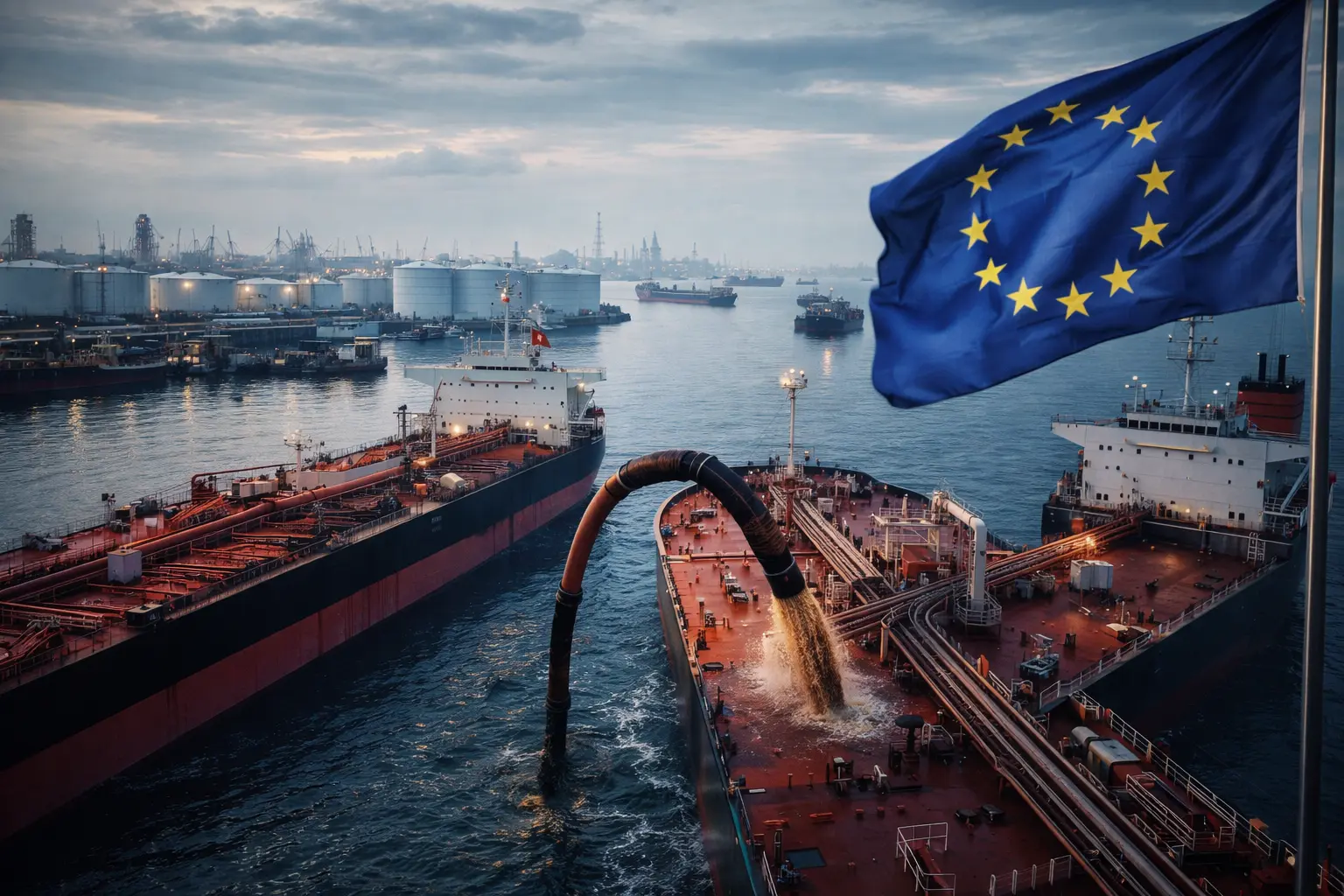 Rysk olja når Europa via omvägar – EU vill skärpa sanktionerna