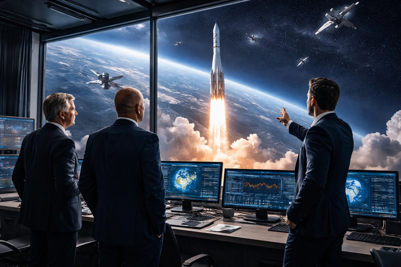 Tjäna pengar på rymden lockar affärsmän – kritiker varnar