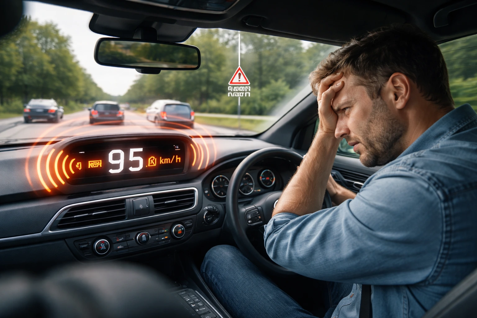 Varningssystemet i bilar driver förare till vansinne