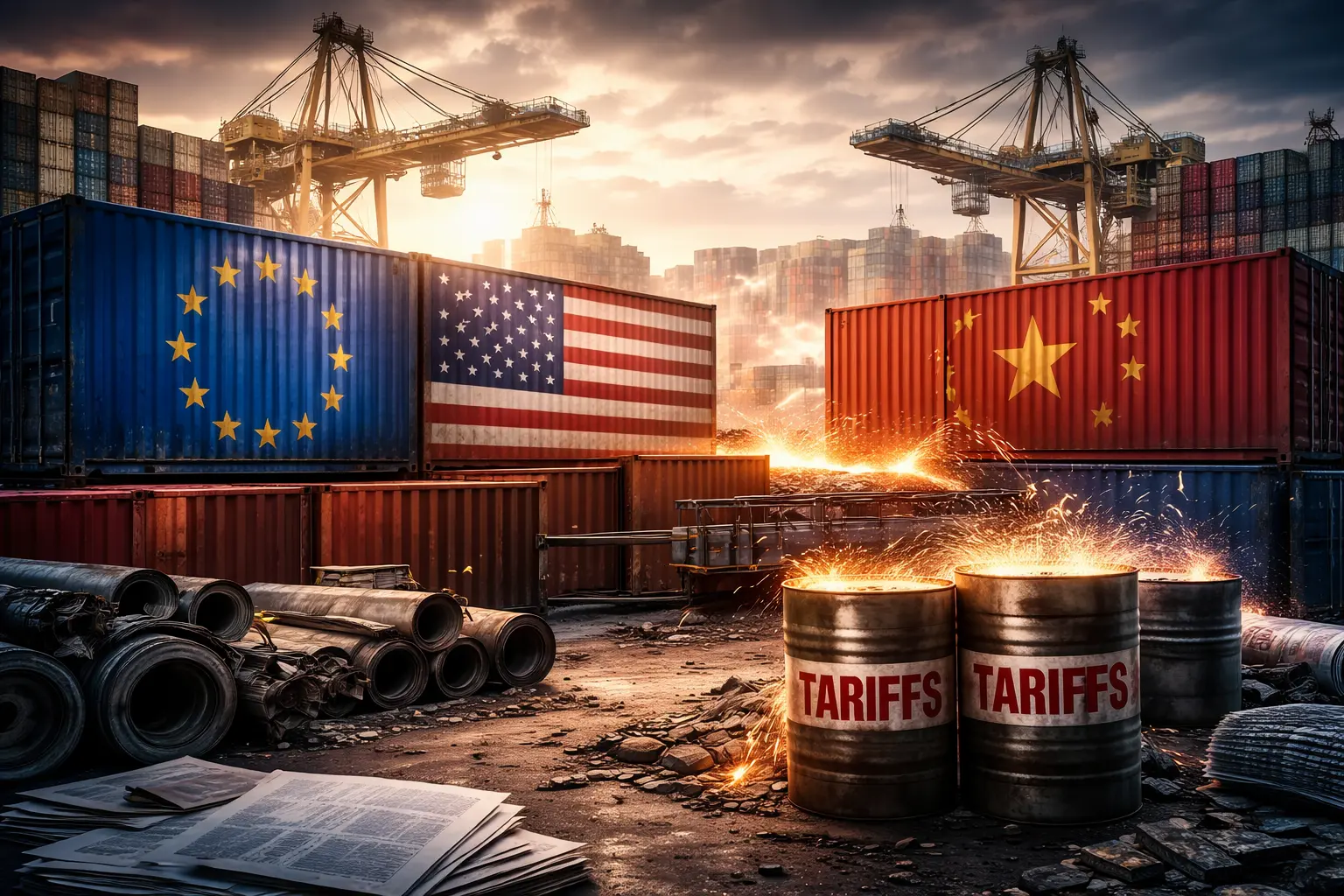 EU inför tullar som kan utlösa nytt handelskrig