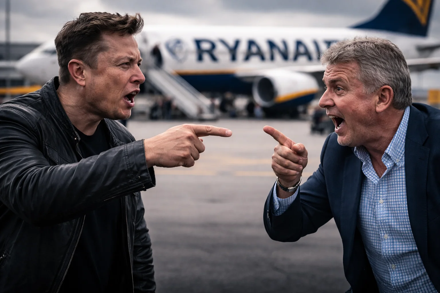 Elon Musk går till attack mot Ryanair i offentlig konflikt