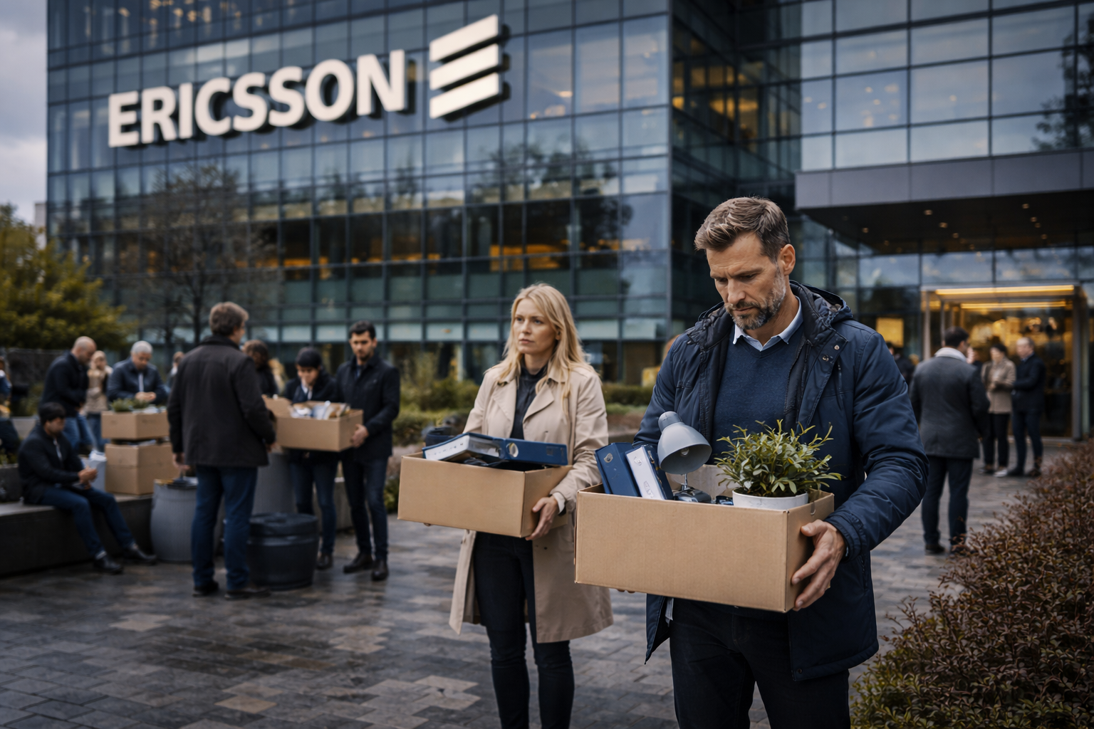 Ericsson varslar 1 600 i Sverige efter omfattande omstrukturering