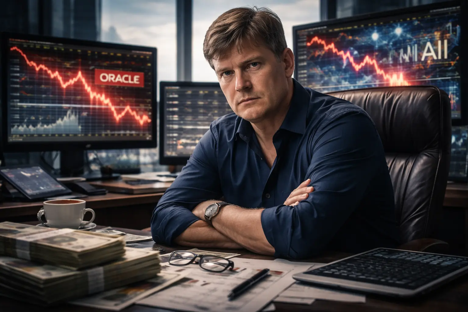 Michael Burry blankar storföretag trots börsoptimism