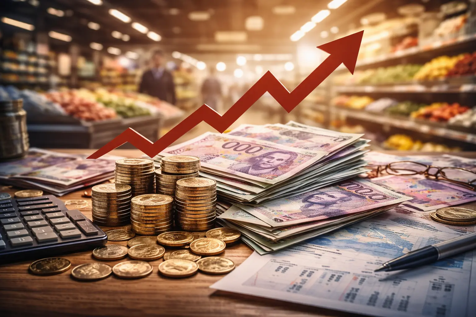 Norsk inflation 2026 – höga löner driver upp priserna