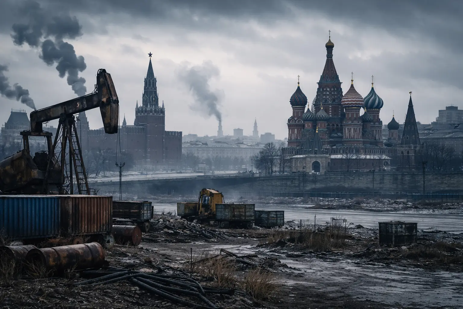 Ryssland närmar sig stagnation efter krigsboomen