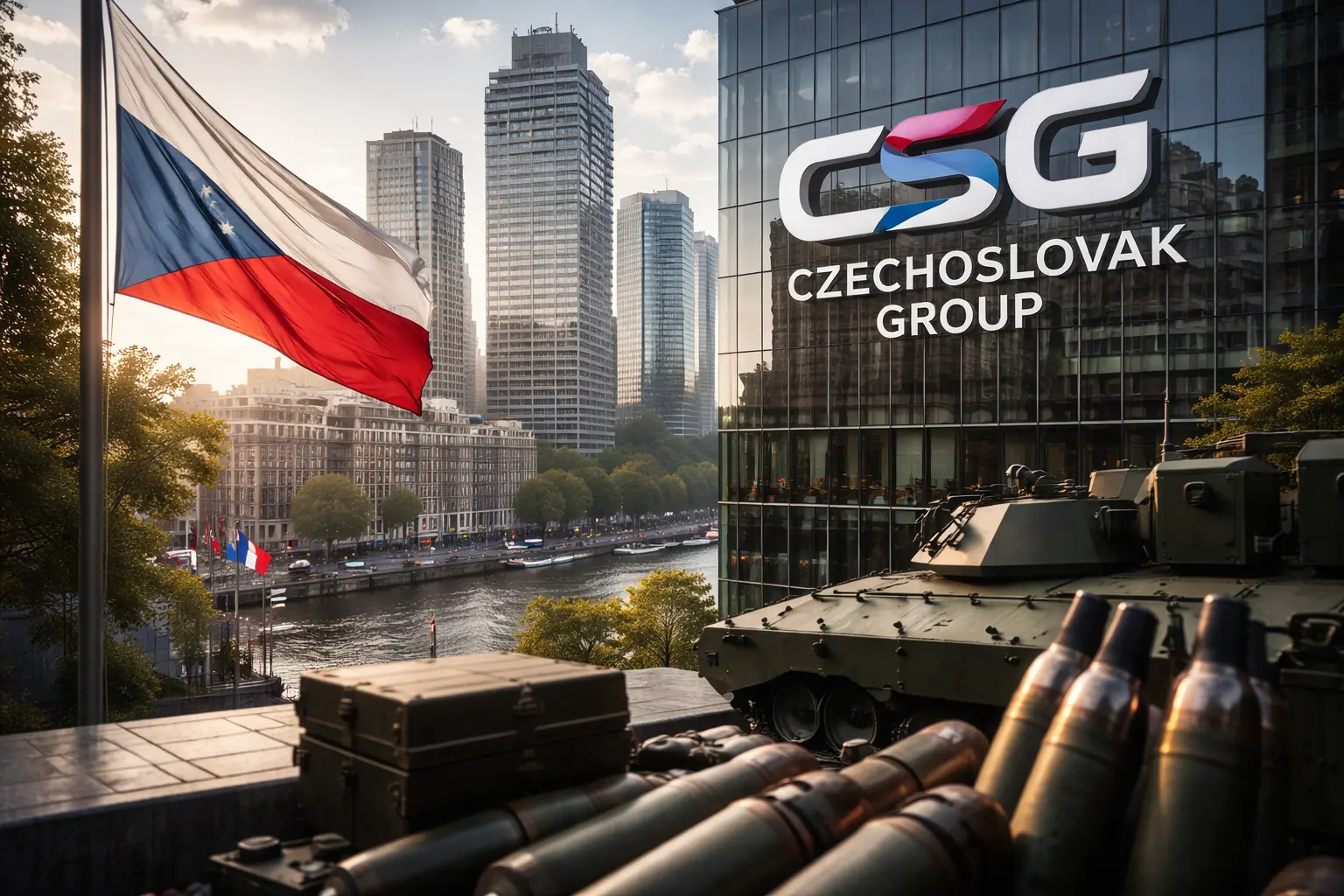 Tjeckisk försvarskoncern siktar på börsnotering i Amsterdam