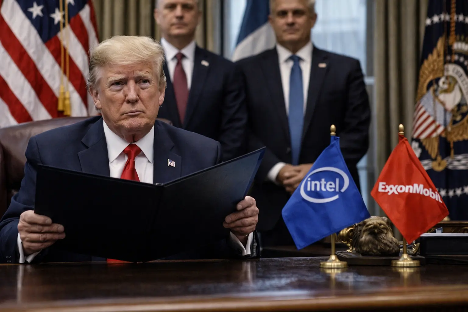 Trump gör staten till aktieägare – kritiker varnar för statskapitalism