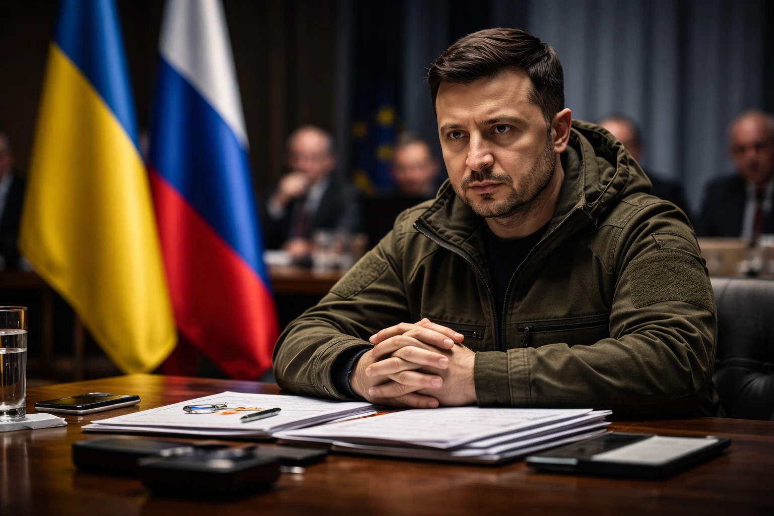 Zelenskyj: Fredsavtal med Ryssland är tio procent bort