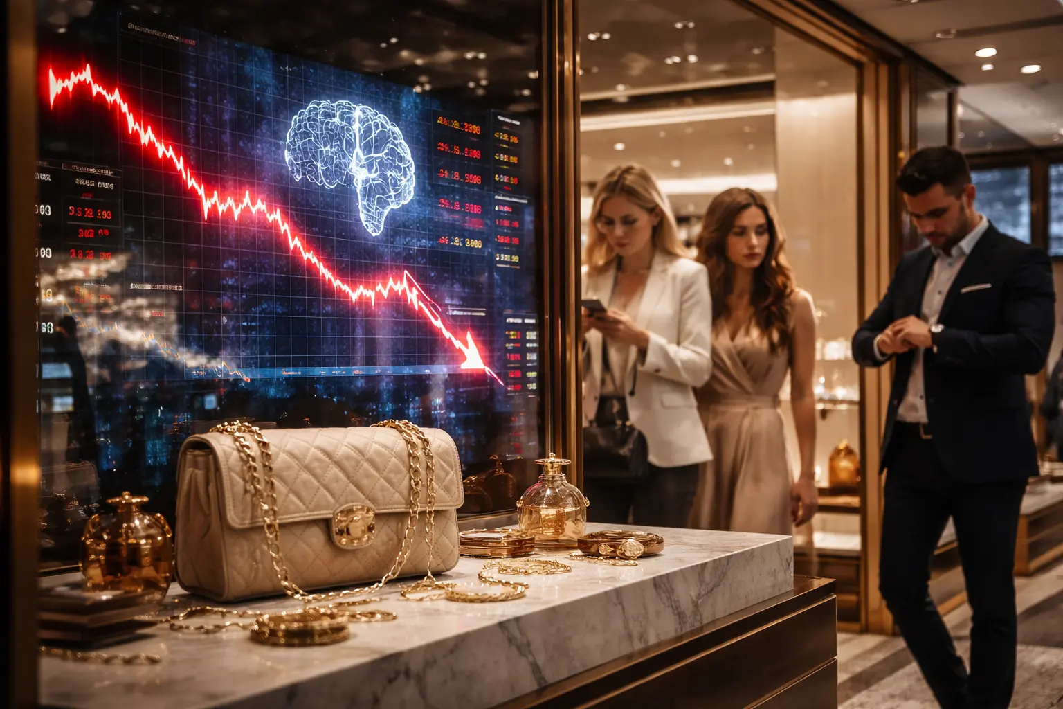 AI-bubbla kan slå mot lyxbolag