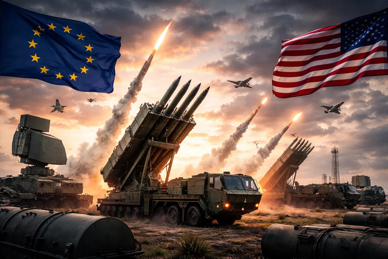 Europas luftvärn utmanar amerikanskt monopol inom försvarsindustrin