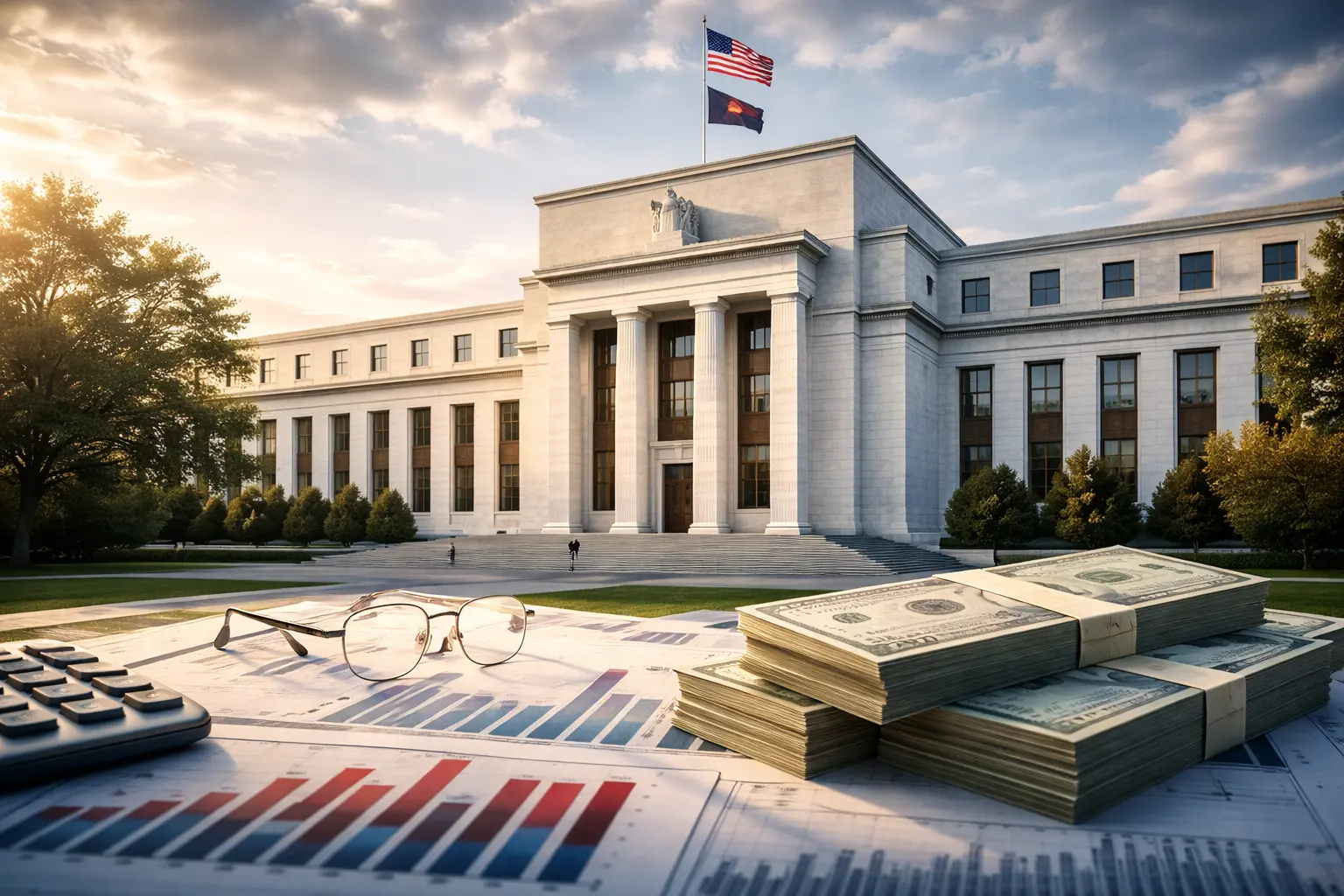 Fed styrränta sänkning dröjer trots svagare signaler