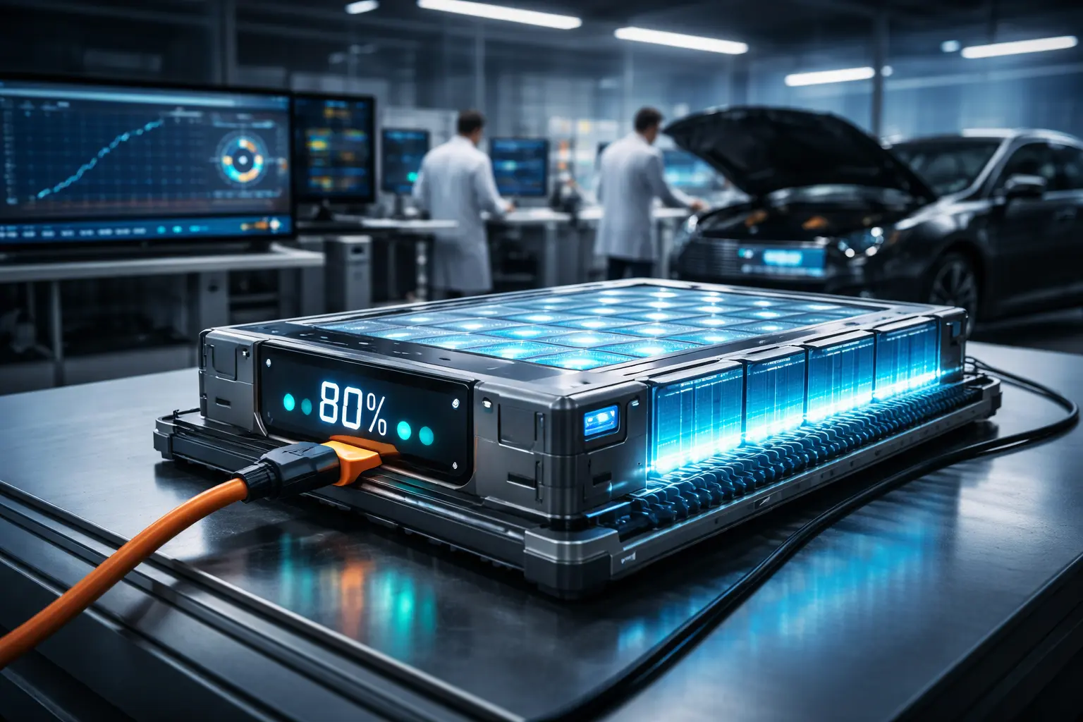 Finska superbatteriet laddar 80 procent på fem minuter