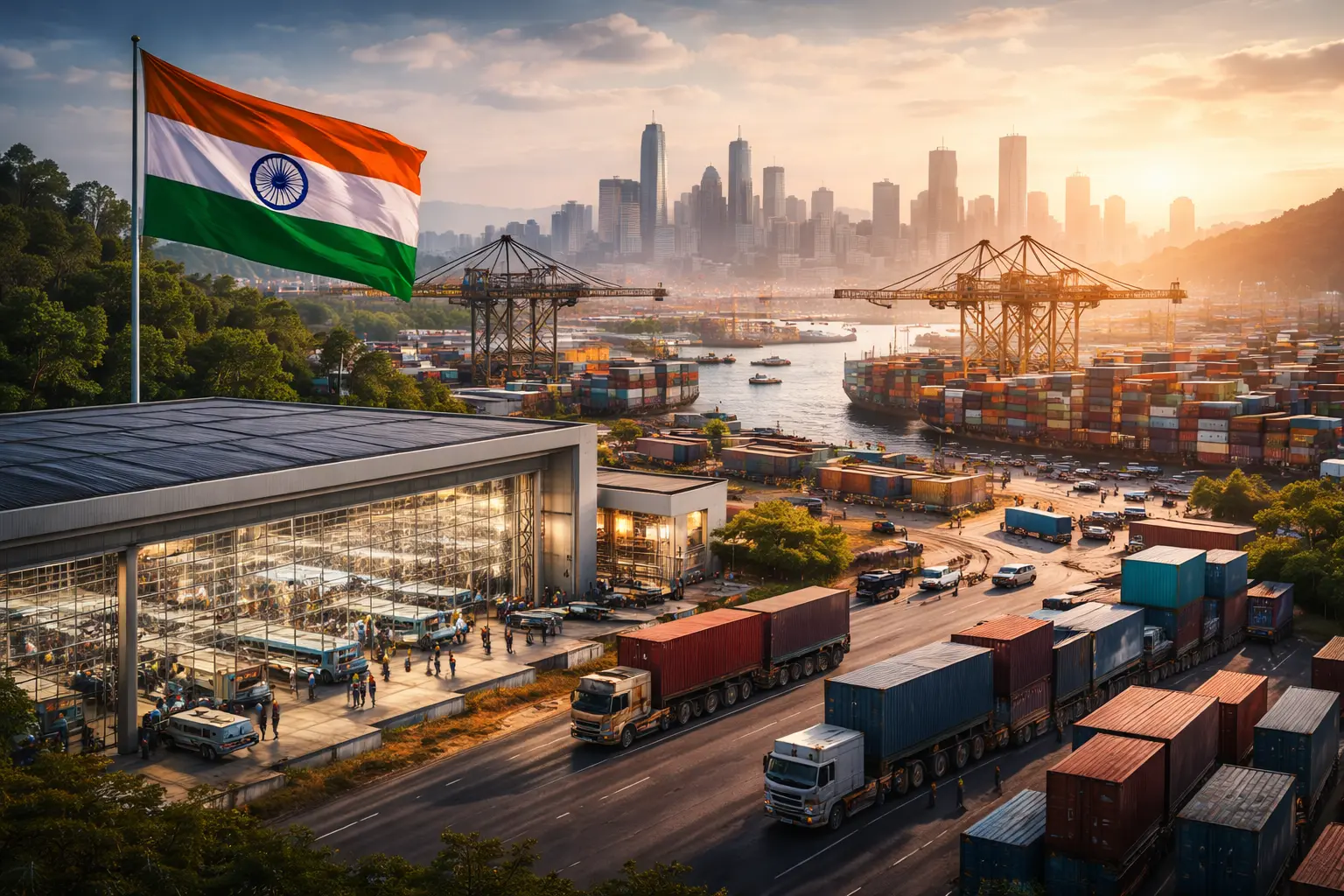 Indien vill bryta Kinas dominans i global ekonomi