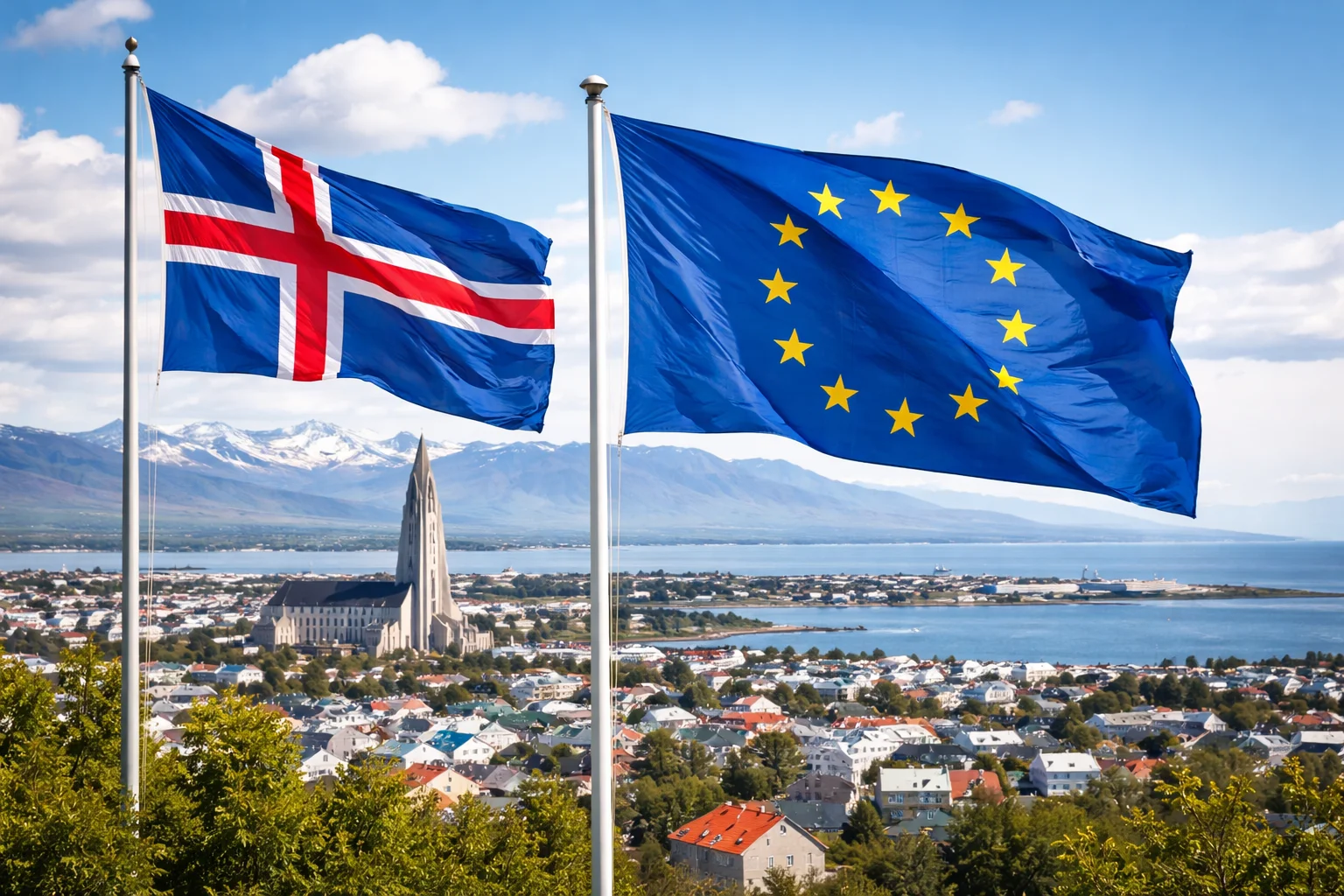 Island EU-medlemskap kan avgöras i folkomröstning 2026