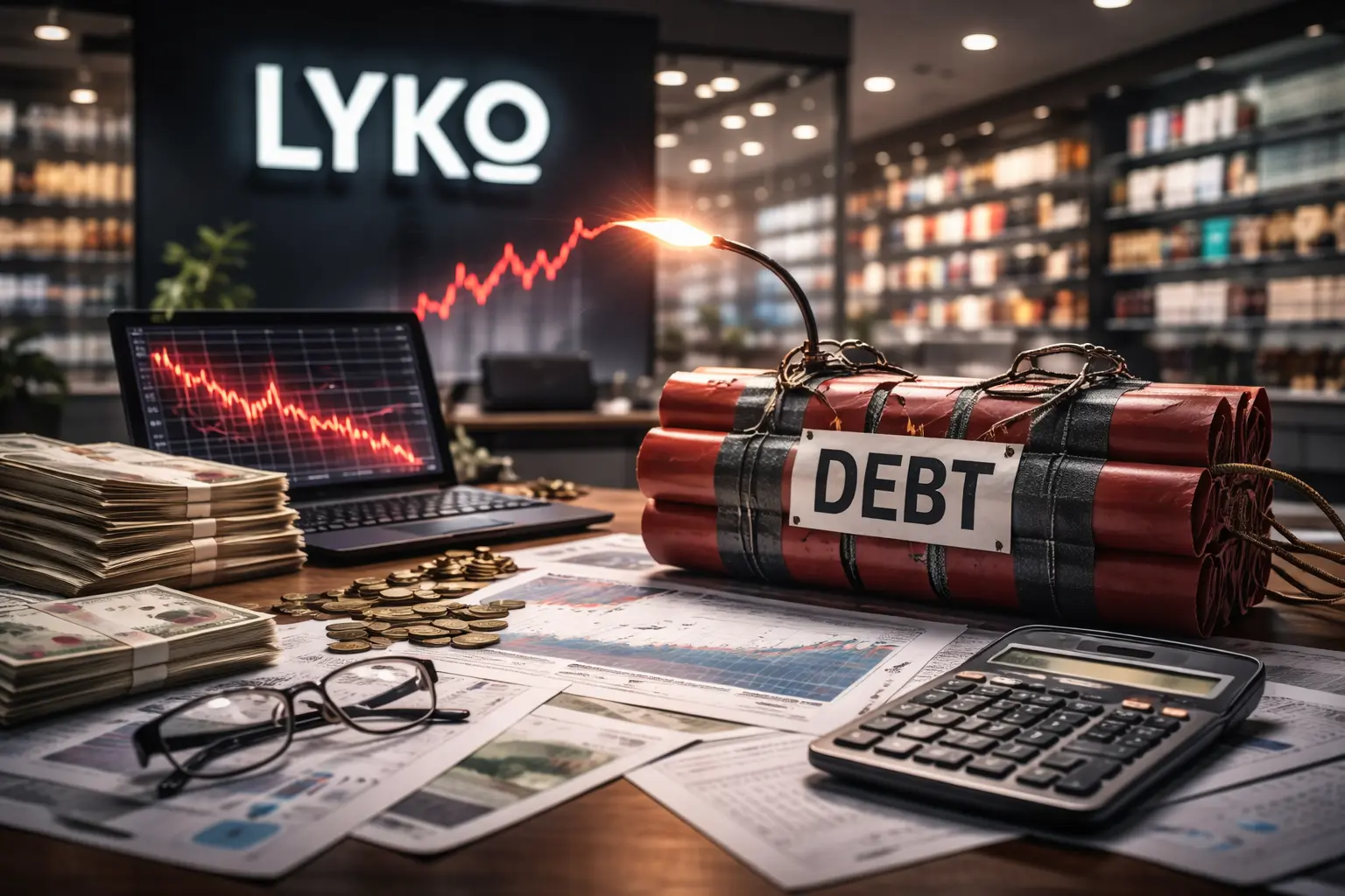 Lyko skuldbomb växer – nyemission rycker närmare