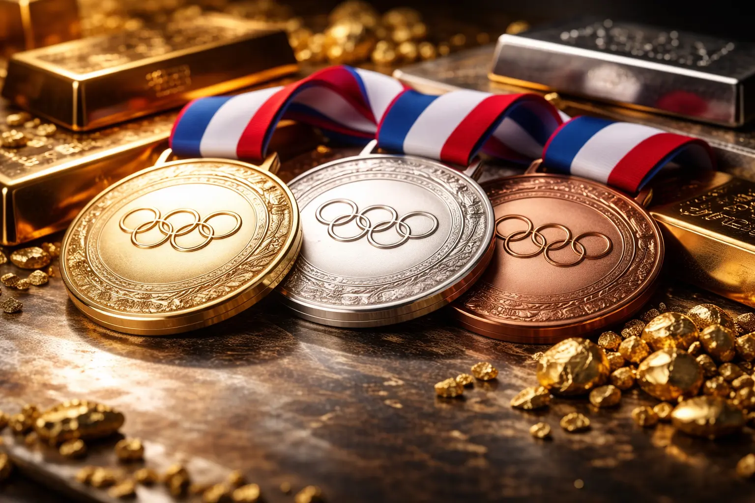 OS-medaljerna blir dyrast i historien när metallpriserna rusar