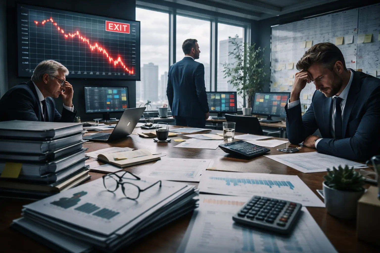 Riskkapitalet kan inte sälja i värsta torkan sedan 2008