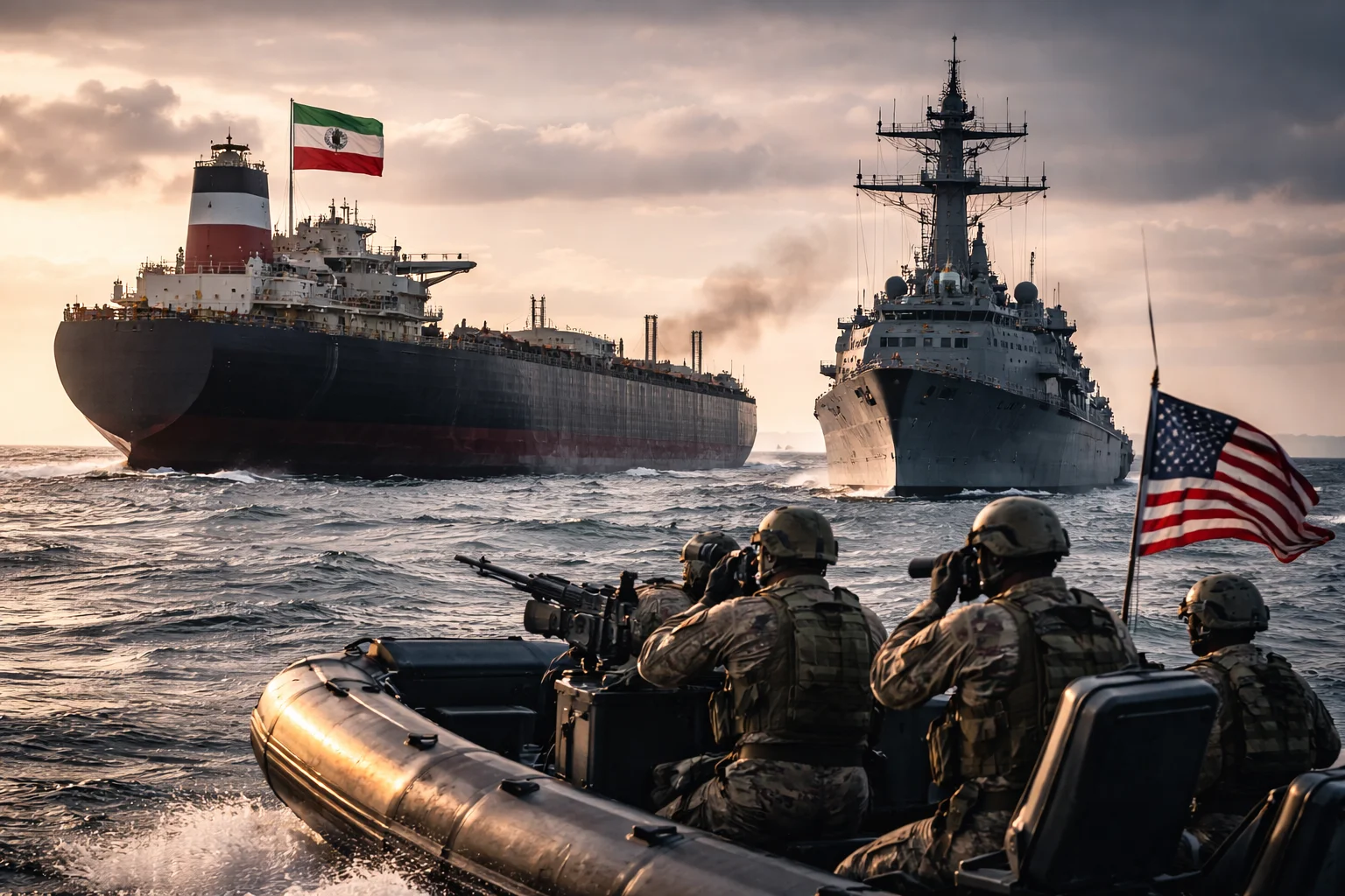 USA iranska tankfartyg – nytt strategiskt vägval