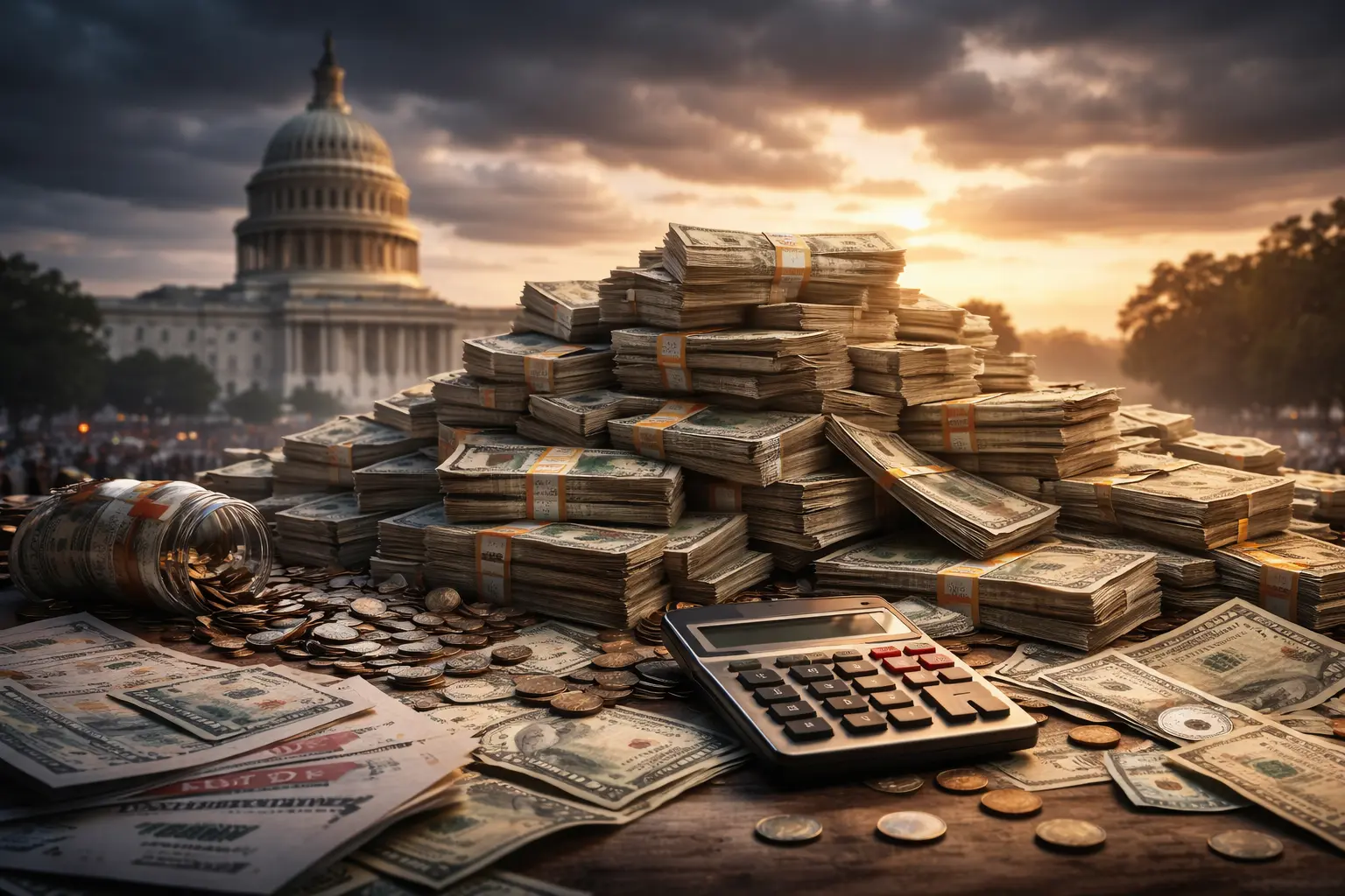 USA:s skuldkris kan ge 2 000 miljarder dollar i ränta