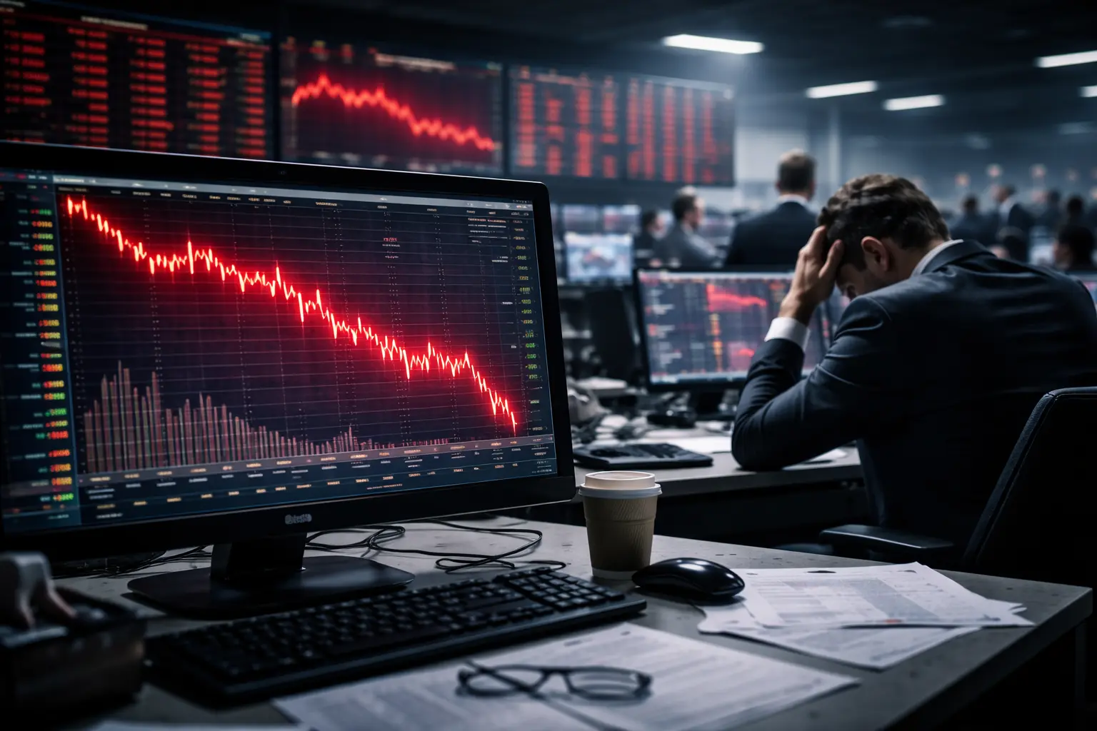 Finanselitens aktie rasar efter rapportbesvikelse