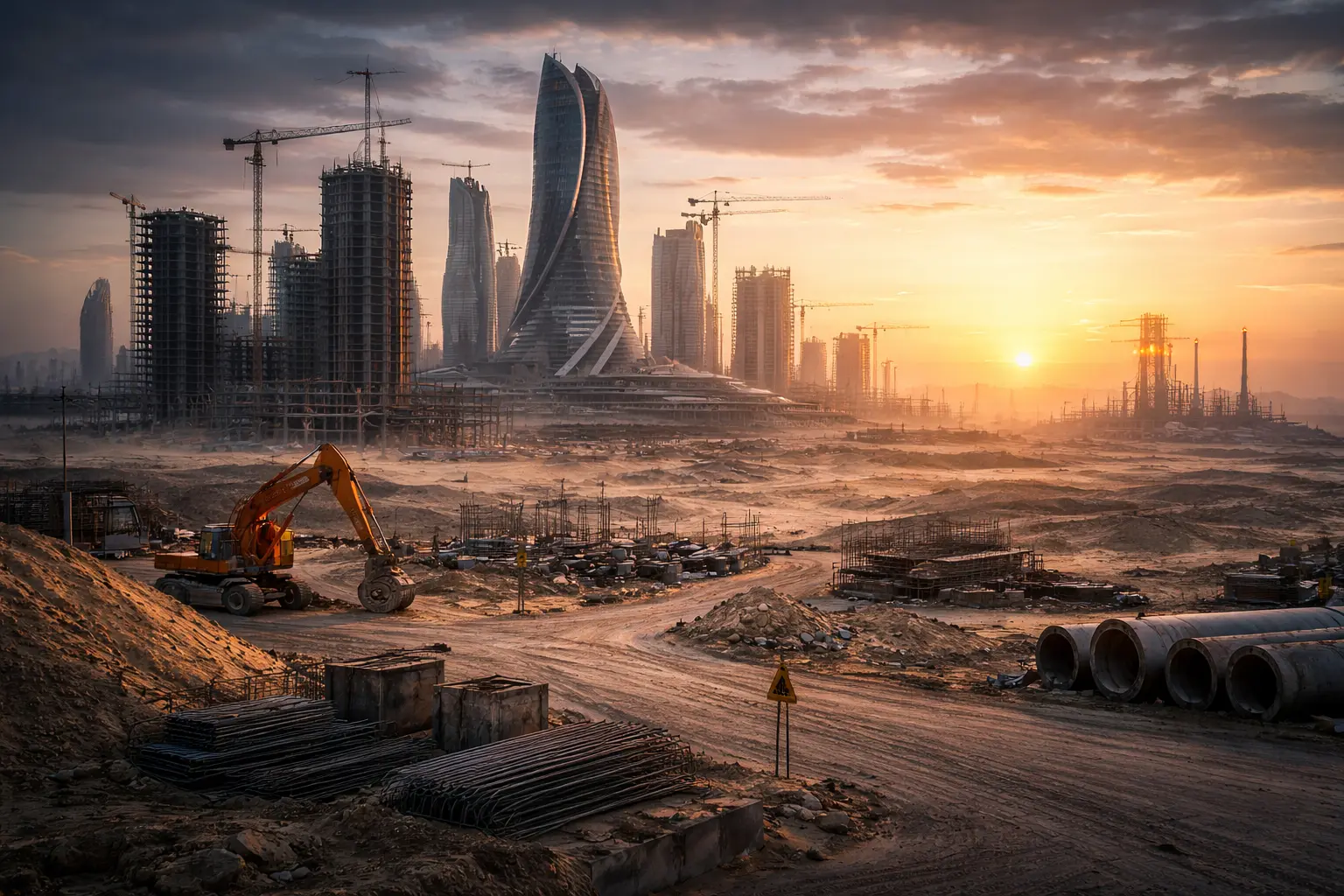 Oljepengarna räcker inte: Framtidsstaden måste bromsas