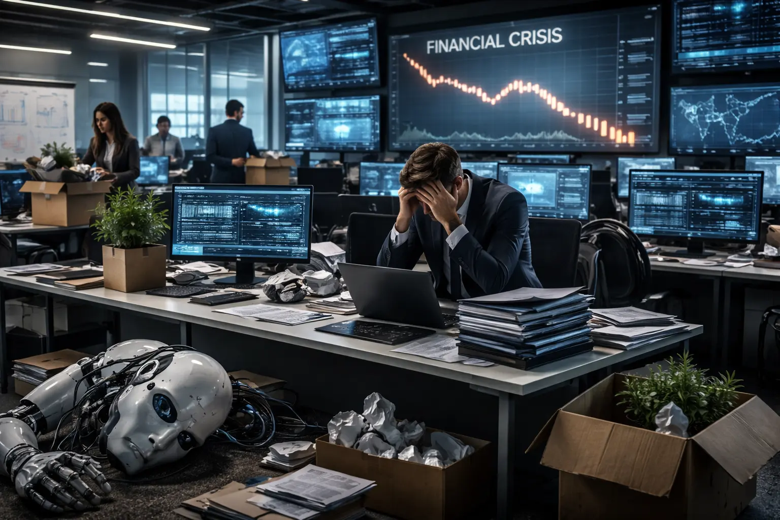 AI-konkurser väntar – men vem betalar priset?