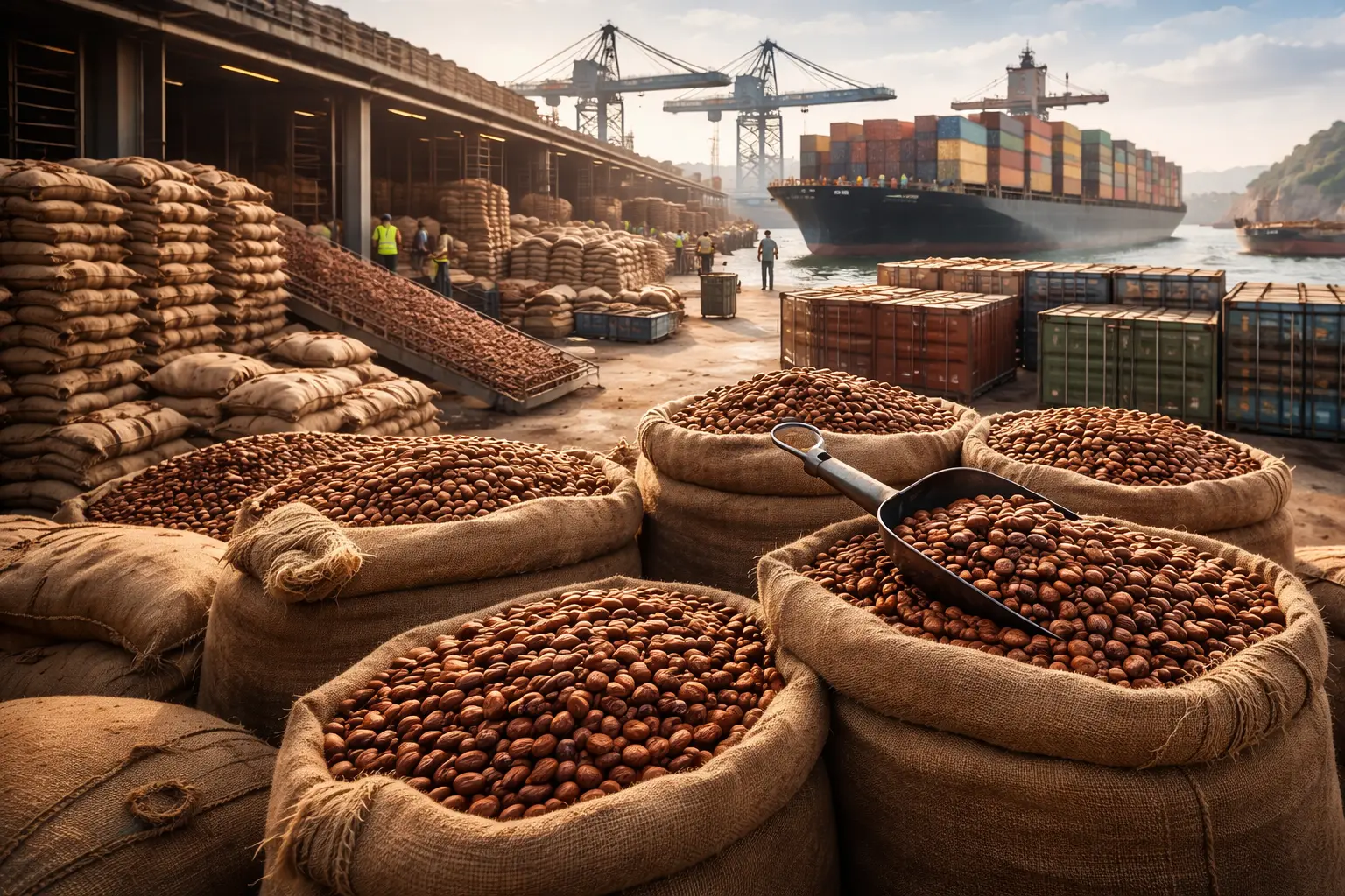 Globalt kakaoöverskott pressar priserna