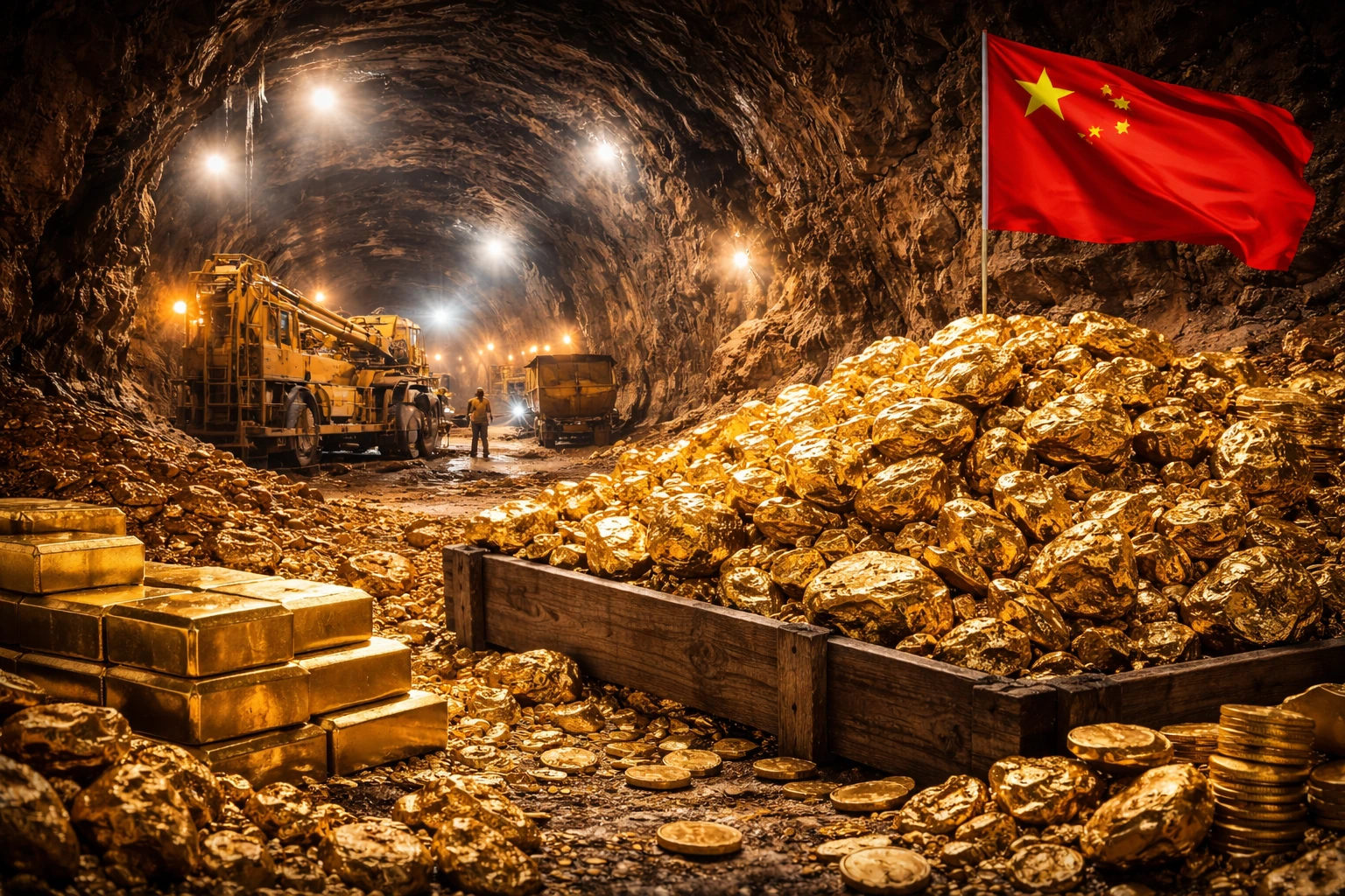 Guldfynd i Kina kan bli åtta gånger större än Sveriges reserv