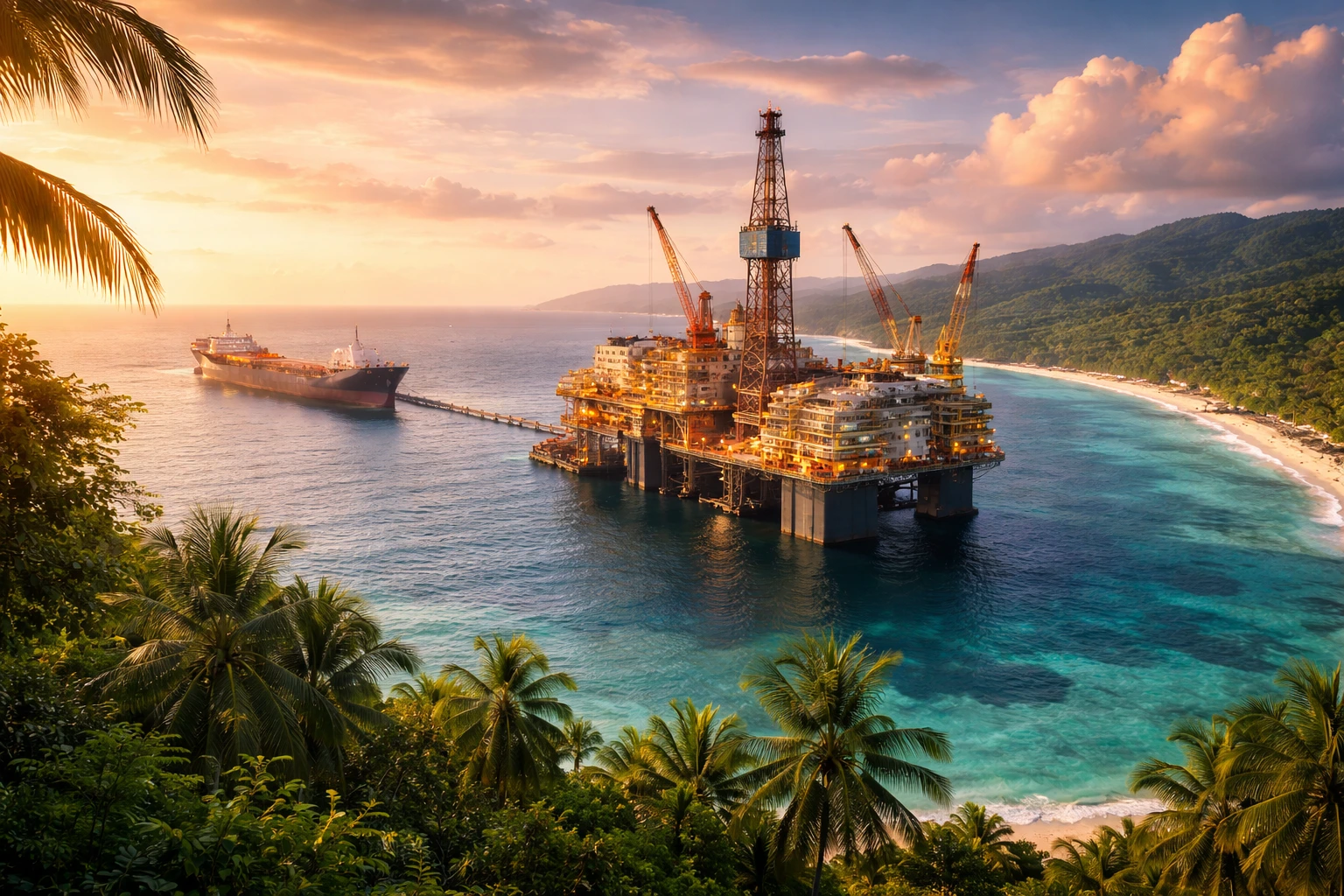 Guyanas oljeuppsving efter attacken mot Venezuela