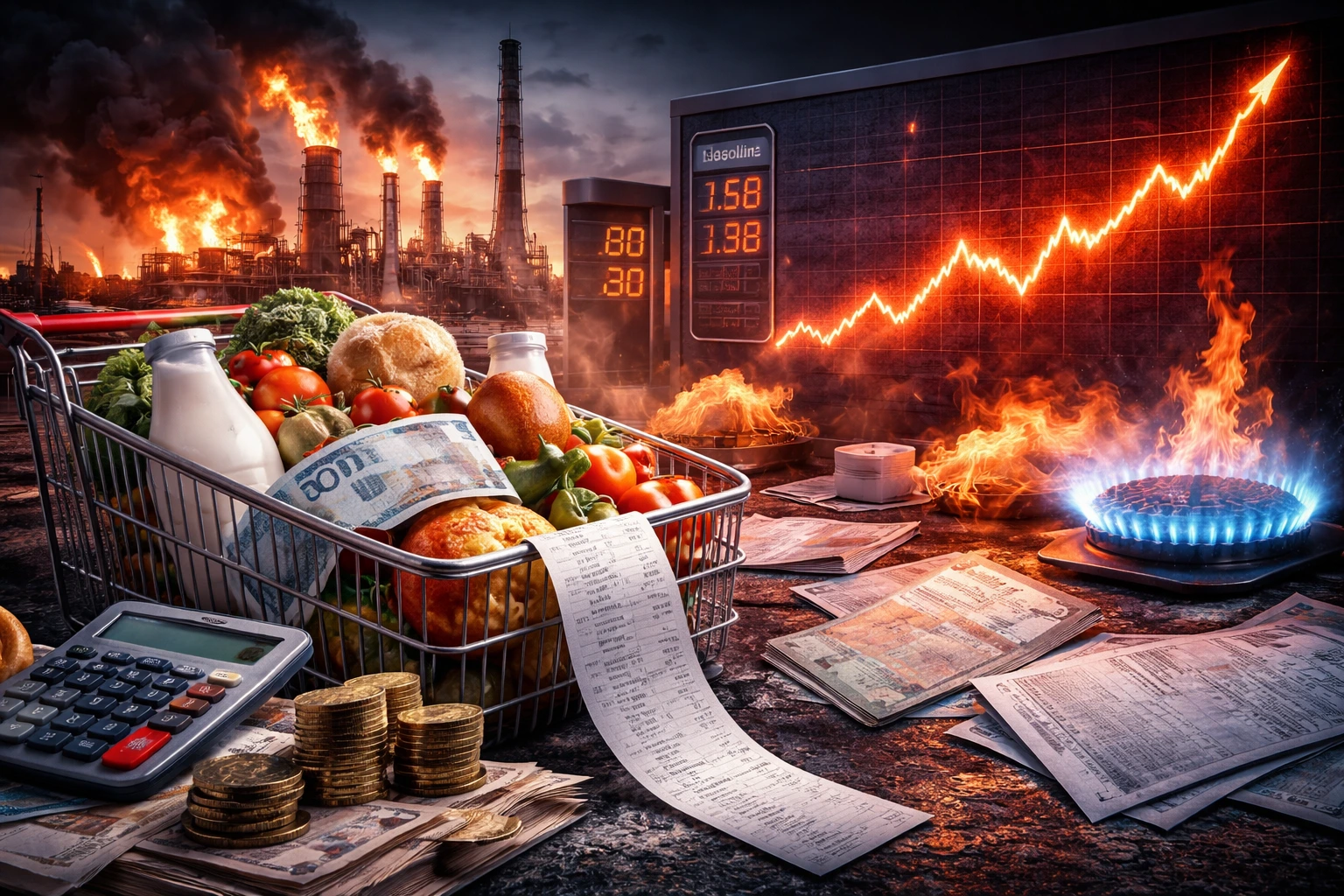 Inflation Sverige kan nå 6 procent vid energichock