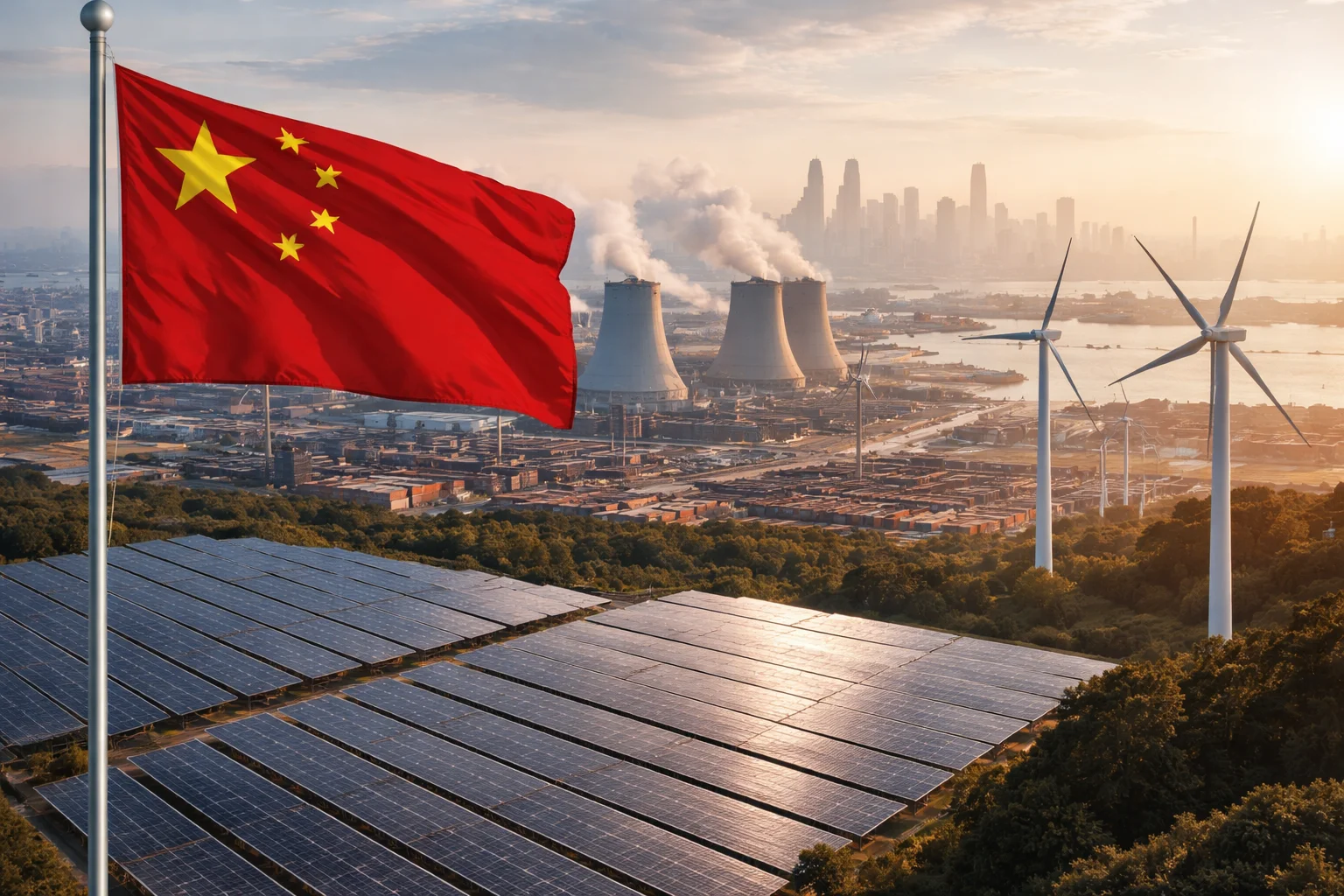 Kina stärker position i energikris