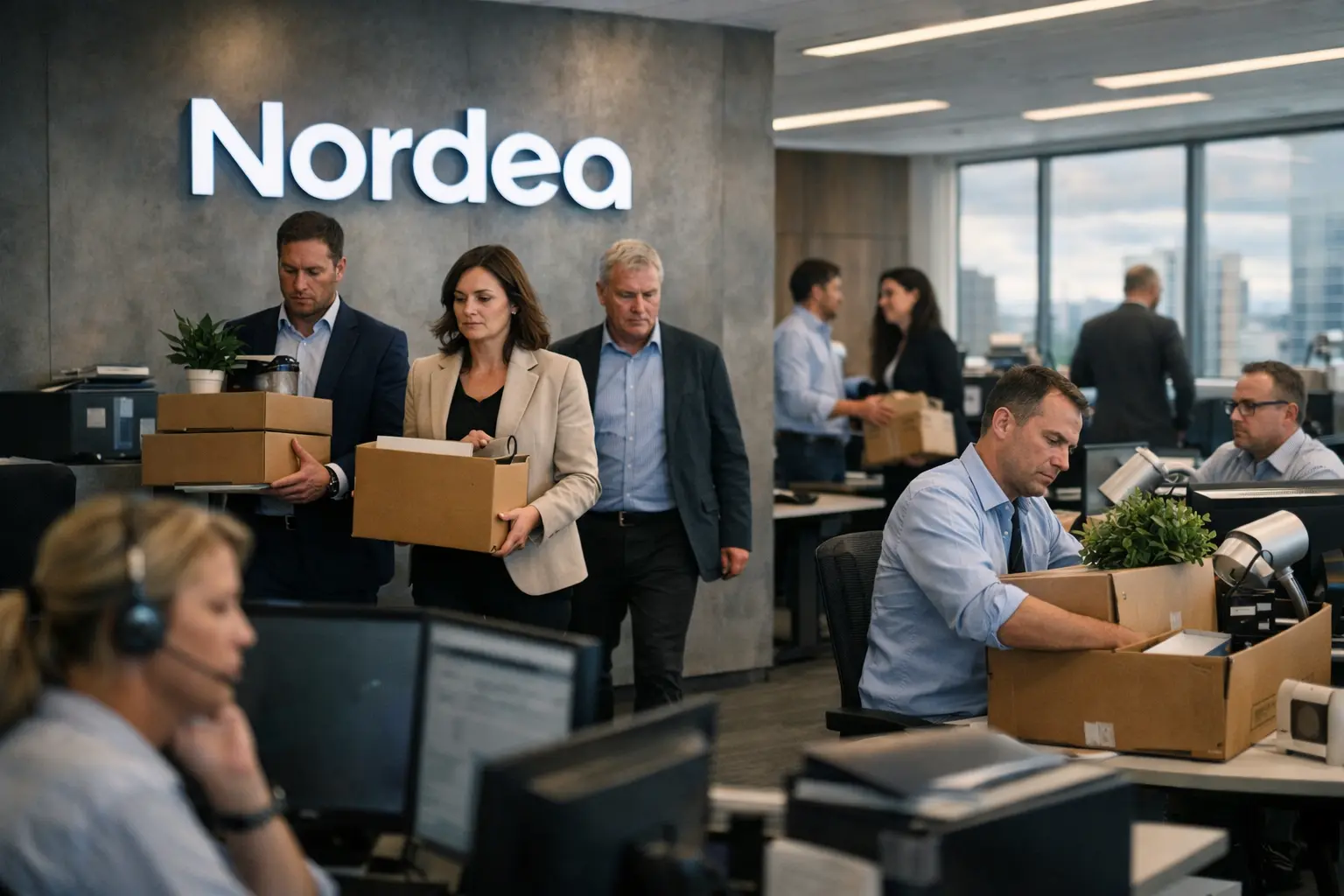 Nordea Nedskärningar Berör 1 500 Anställda i Ny Omorganisation