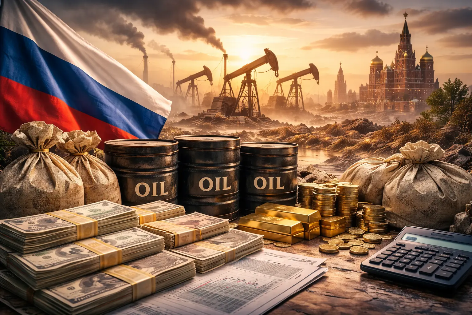 Rysslands budgetkris – oljepriset ger tillfälligt andrum