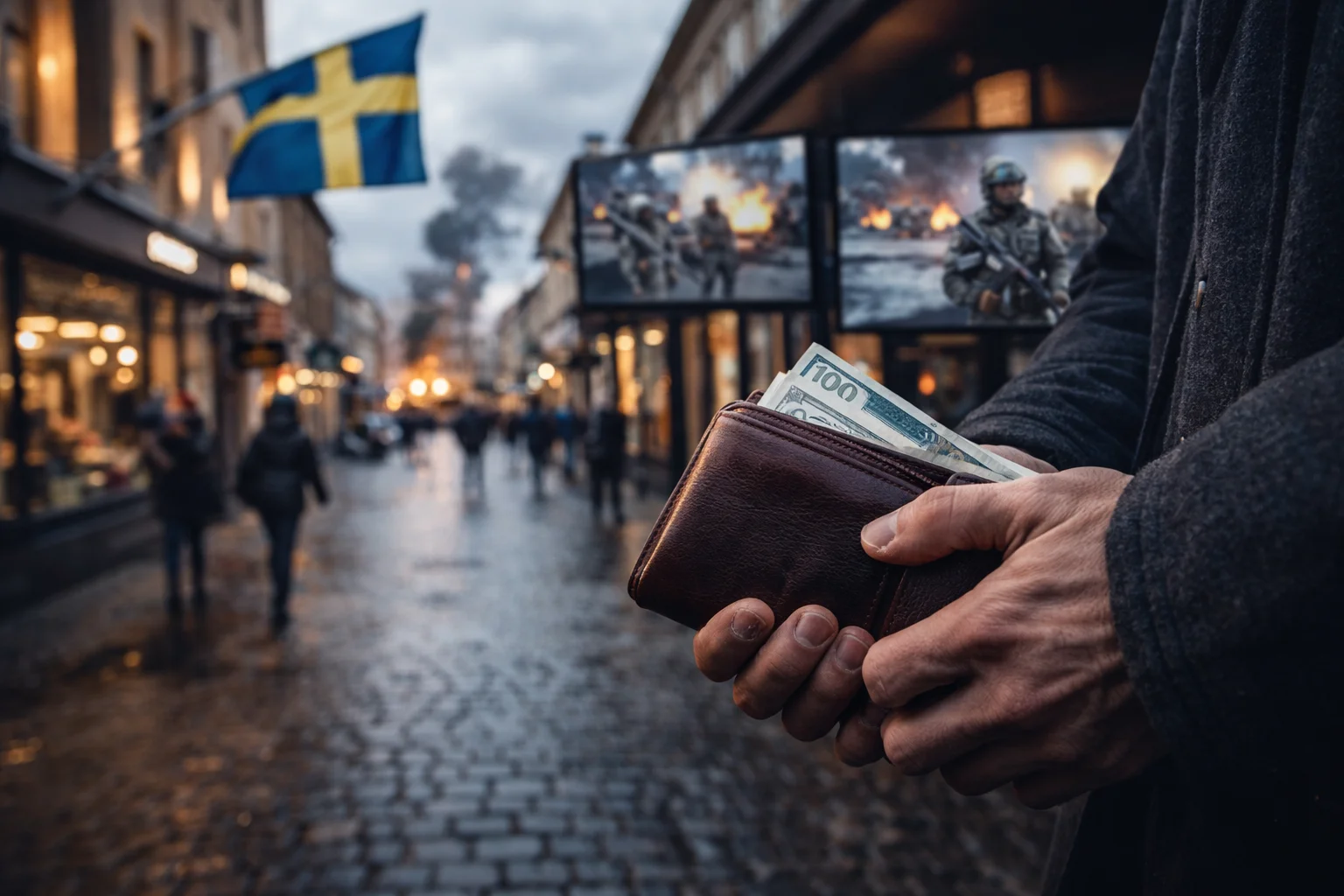 Svenskarna konsumtion bromsar i osäker värld